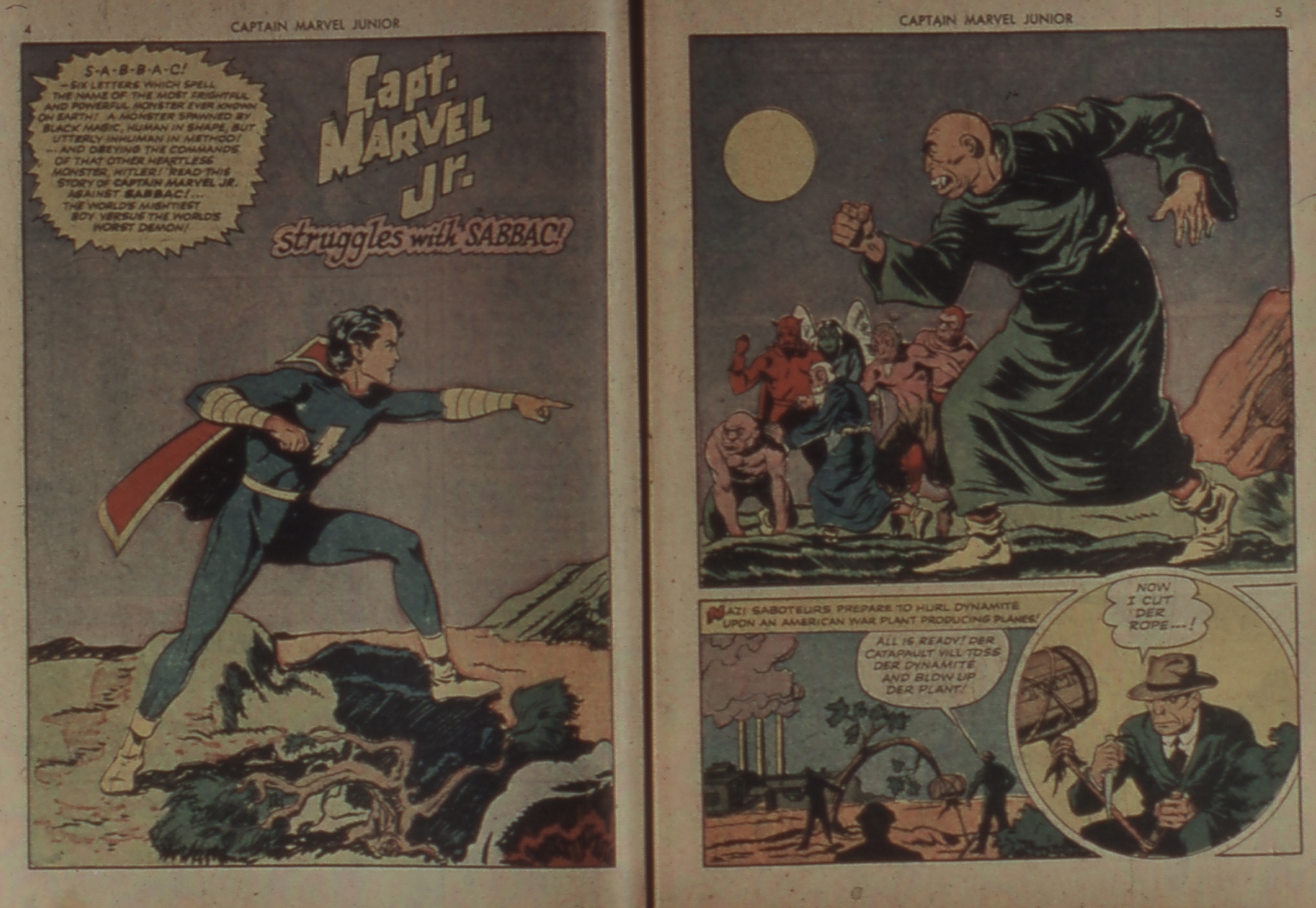 Read online Captain Marvel, Jr. comic -  Issue #4 - 4