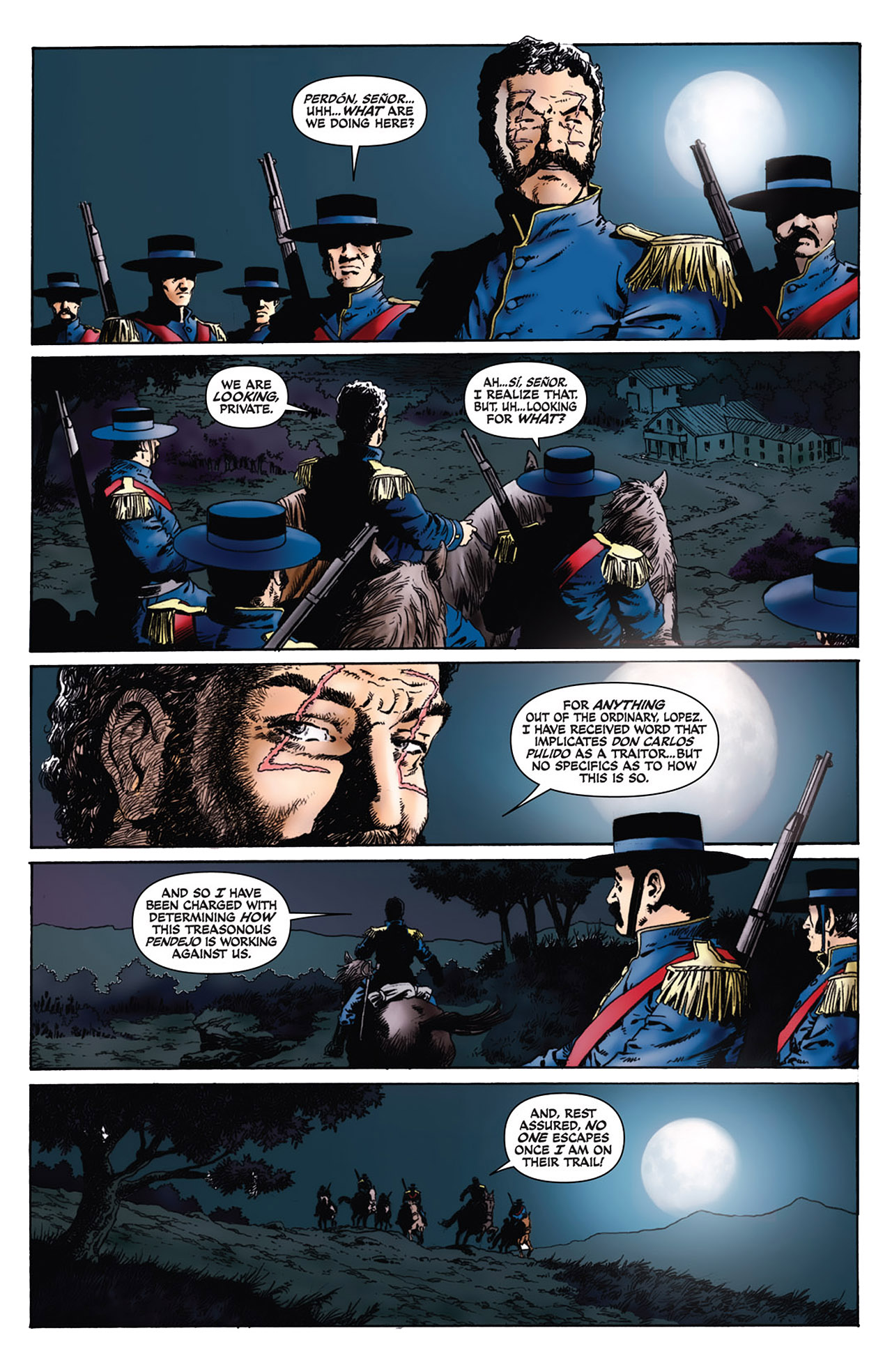 Read online Zorro Rides Again comic -  Issue #3 - 13