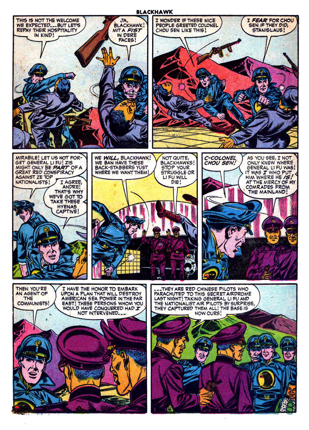 Read online Blackhawk (1957) comic -  Issue #105 - 21