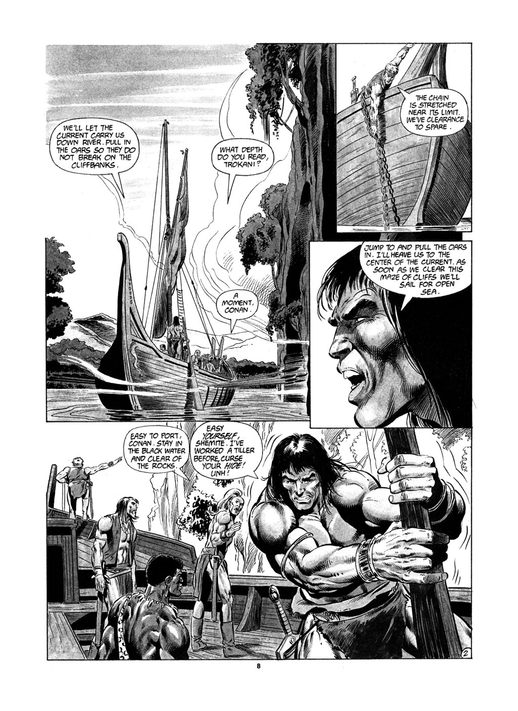 Read online The Savage Sword Of Conan comic -  Issue #149 - 8