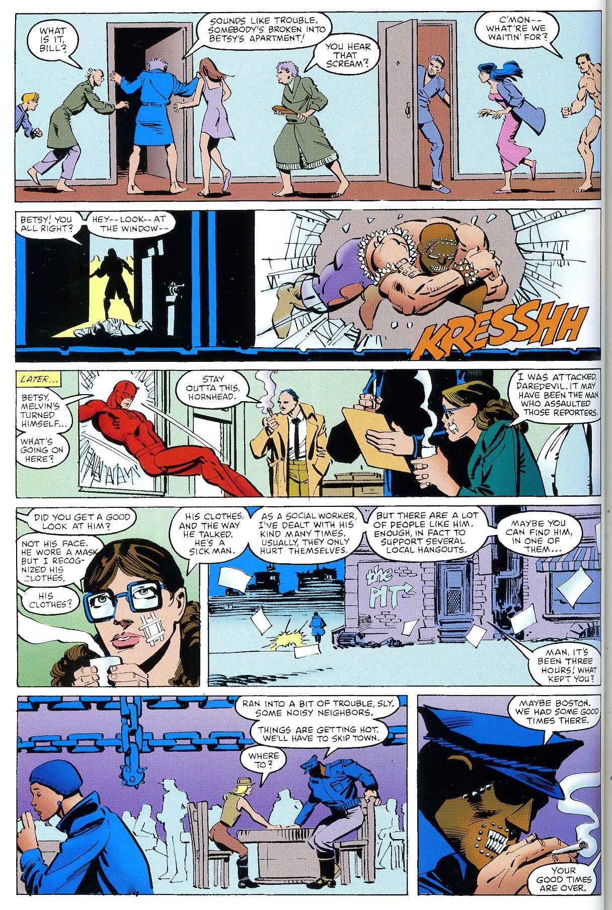 Read online Daredevil Visionaries: Frank Miller comic -  Issue # TPB 2 - 134