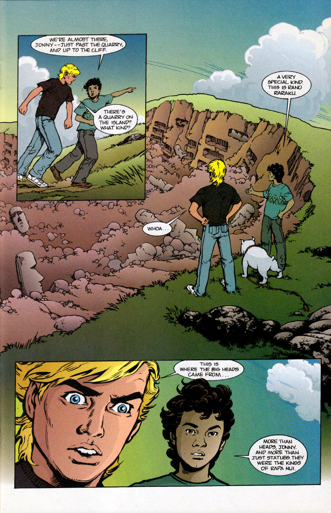 Read online The Real Adventures of Jonny Quest comic -  Issue #12 - 21