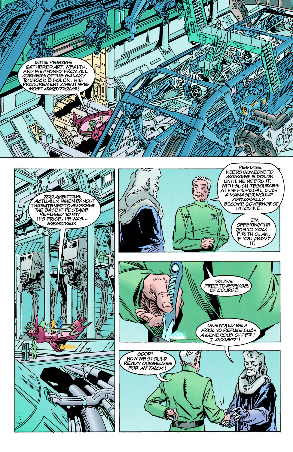 Read online Star Wars: X-Wing Rogue Squadron comic -  Issue #12 - 7