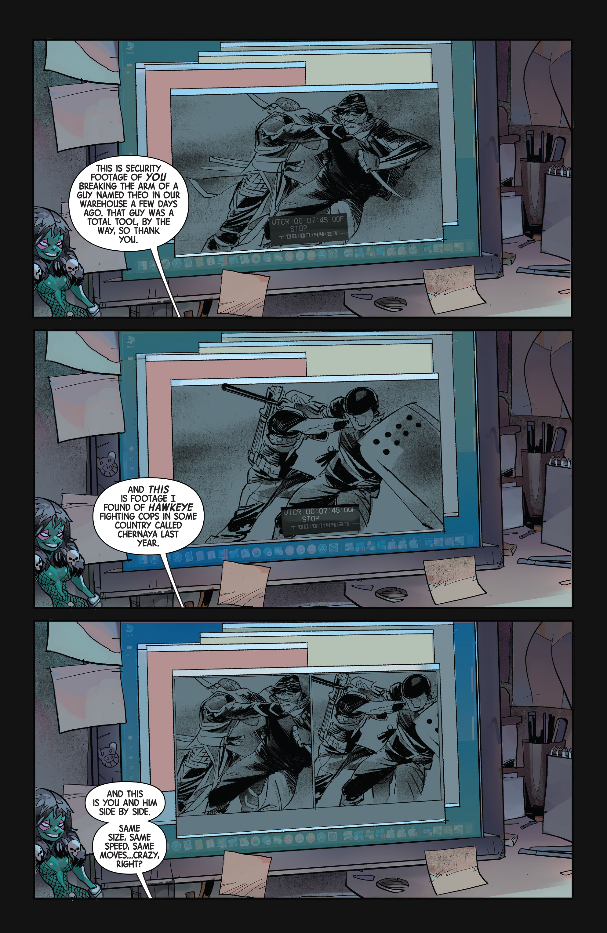 Read online Hawkeye: Freefall comic -  Issue #2 - 21