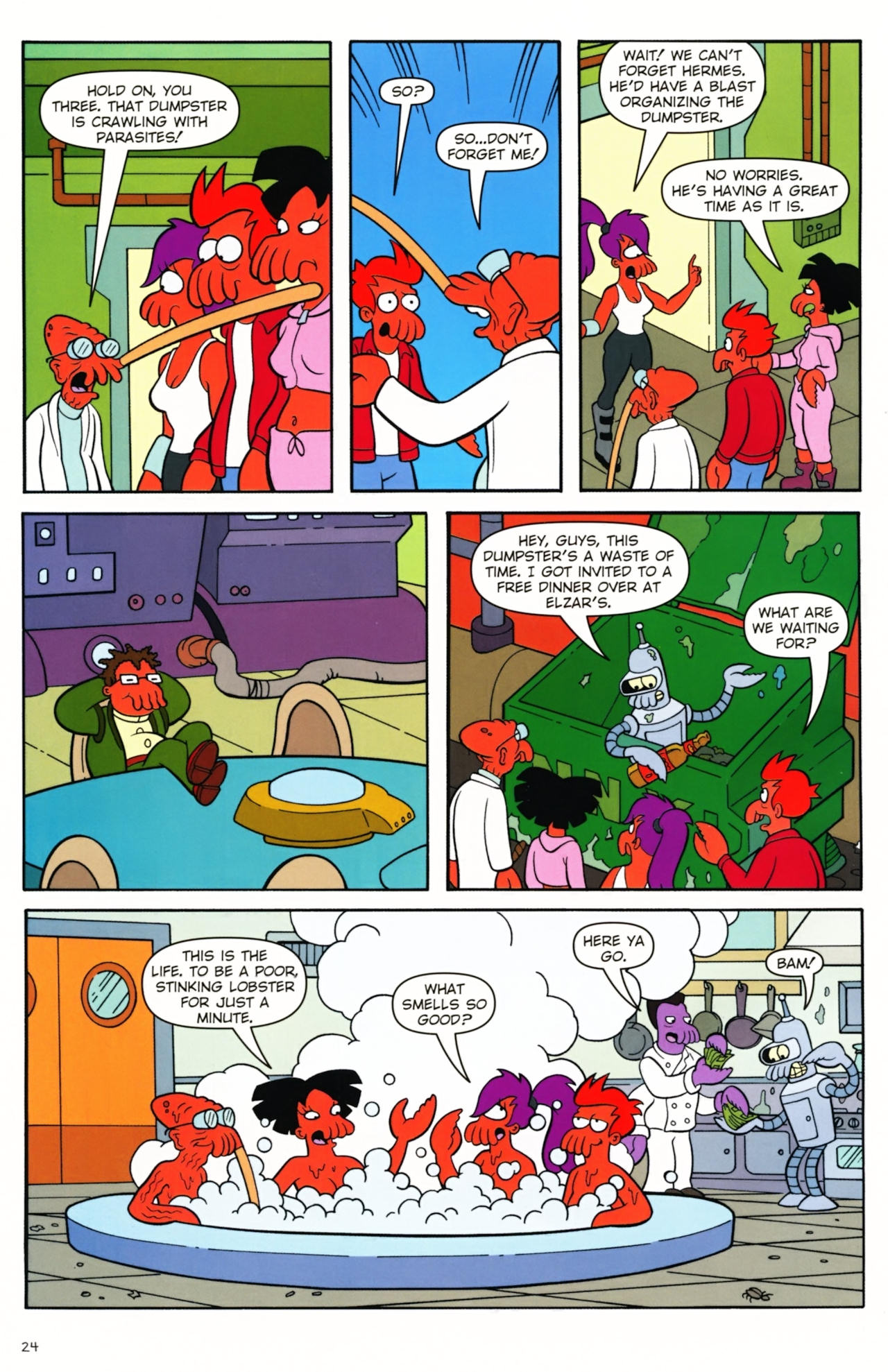 Read online Futurama Comics comic -  Issue #45 - 19
