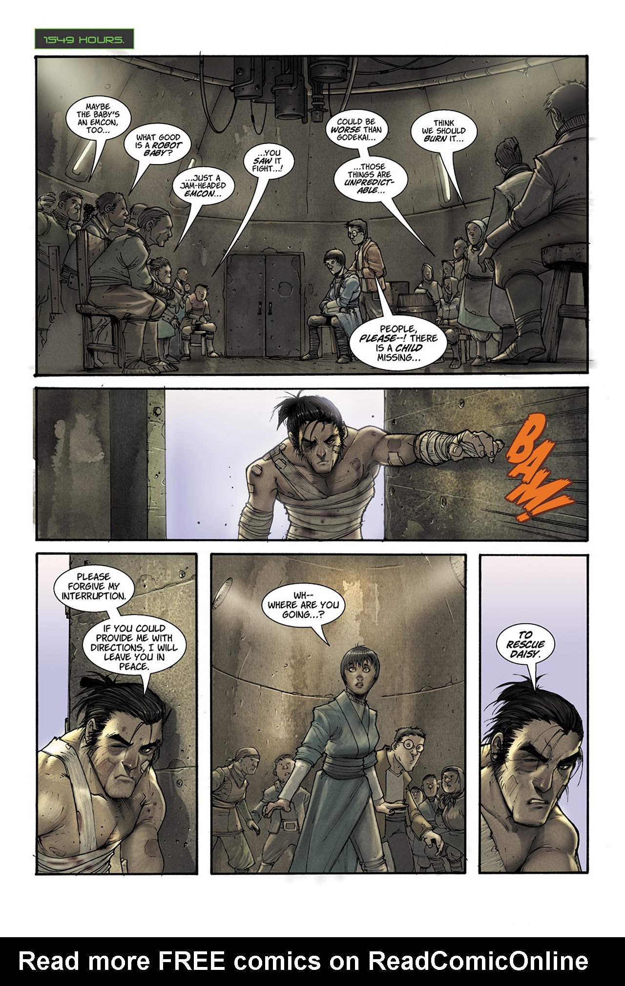 Read online Lone Wolf 2100 comic -  Issue # TPB 1 - 56