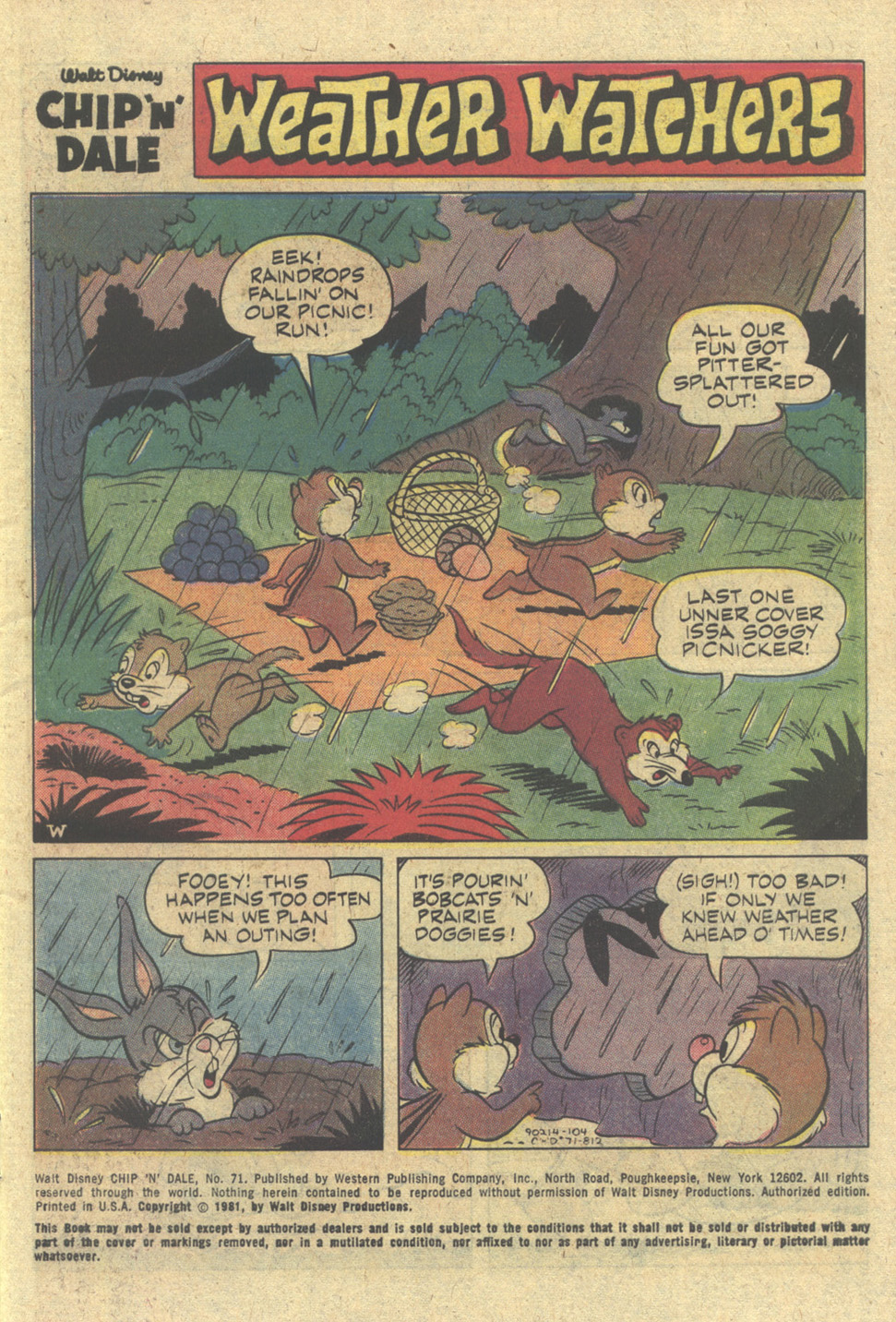 Read online Walt Disney Chip 'n' Dale comic -  Issue #71 - 3