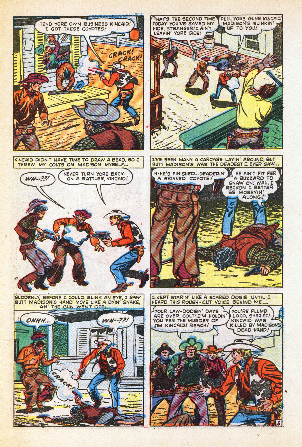 Read online Kid Colt Outlaw comic -  Issue #13 - 31