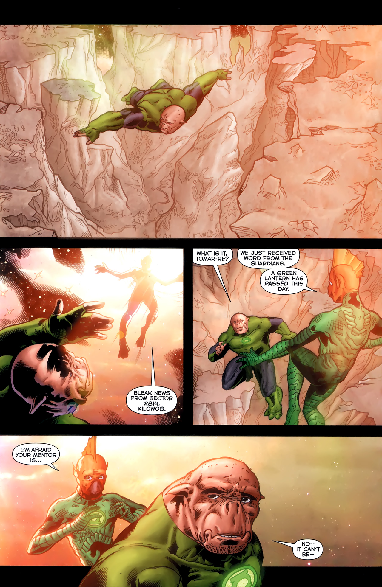 Read online Green Lantern Movie Prequel: Kilowog comic -  Issue # Full - 18