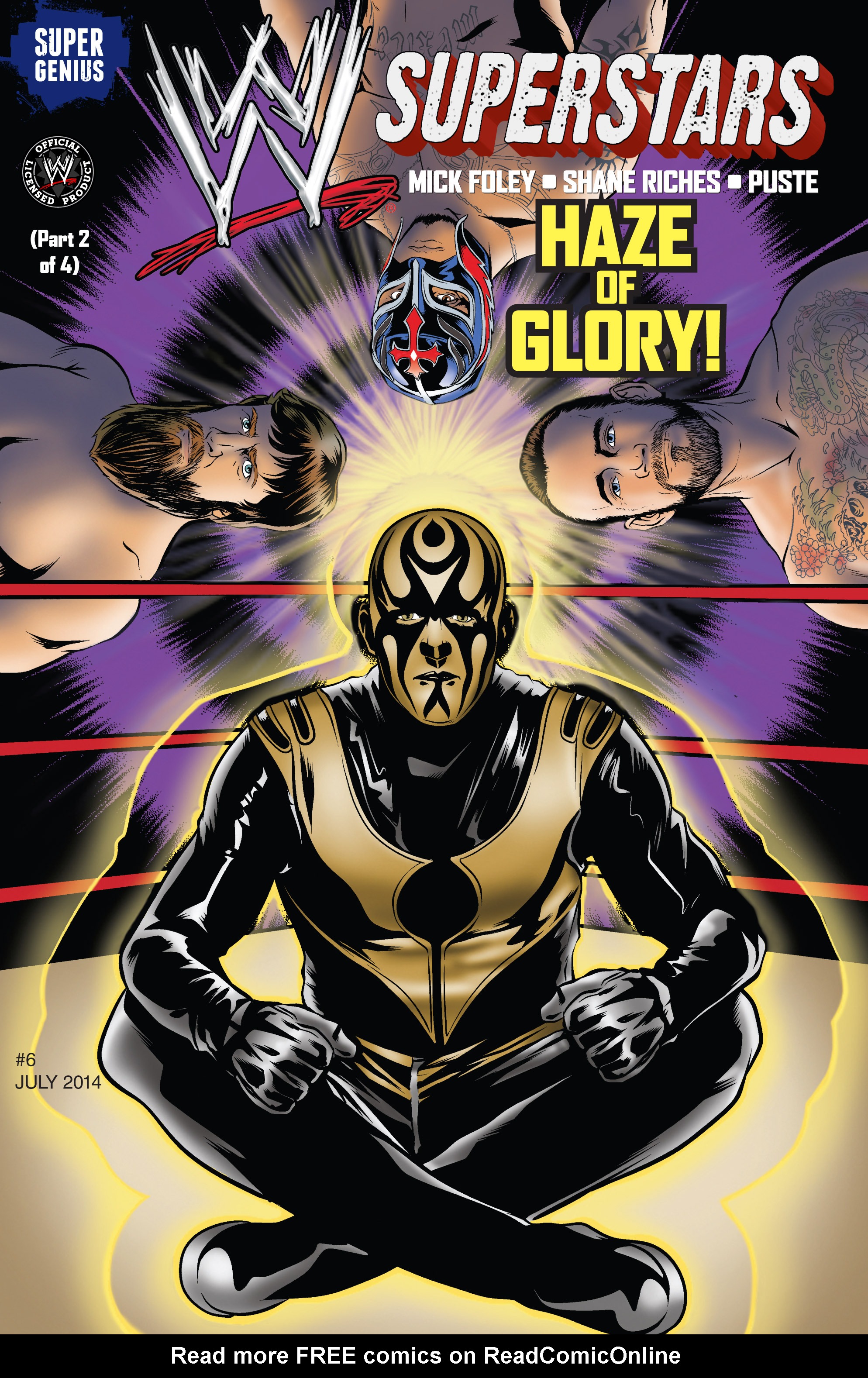 Read online WWE Superstars comic -  Issue #6 - 1