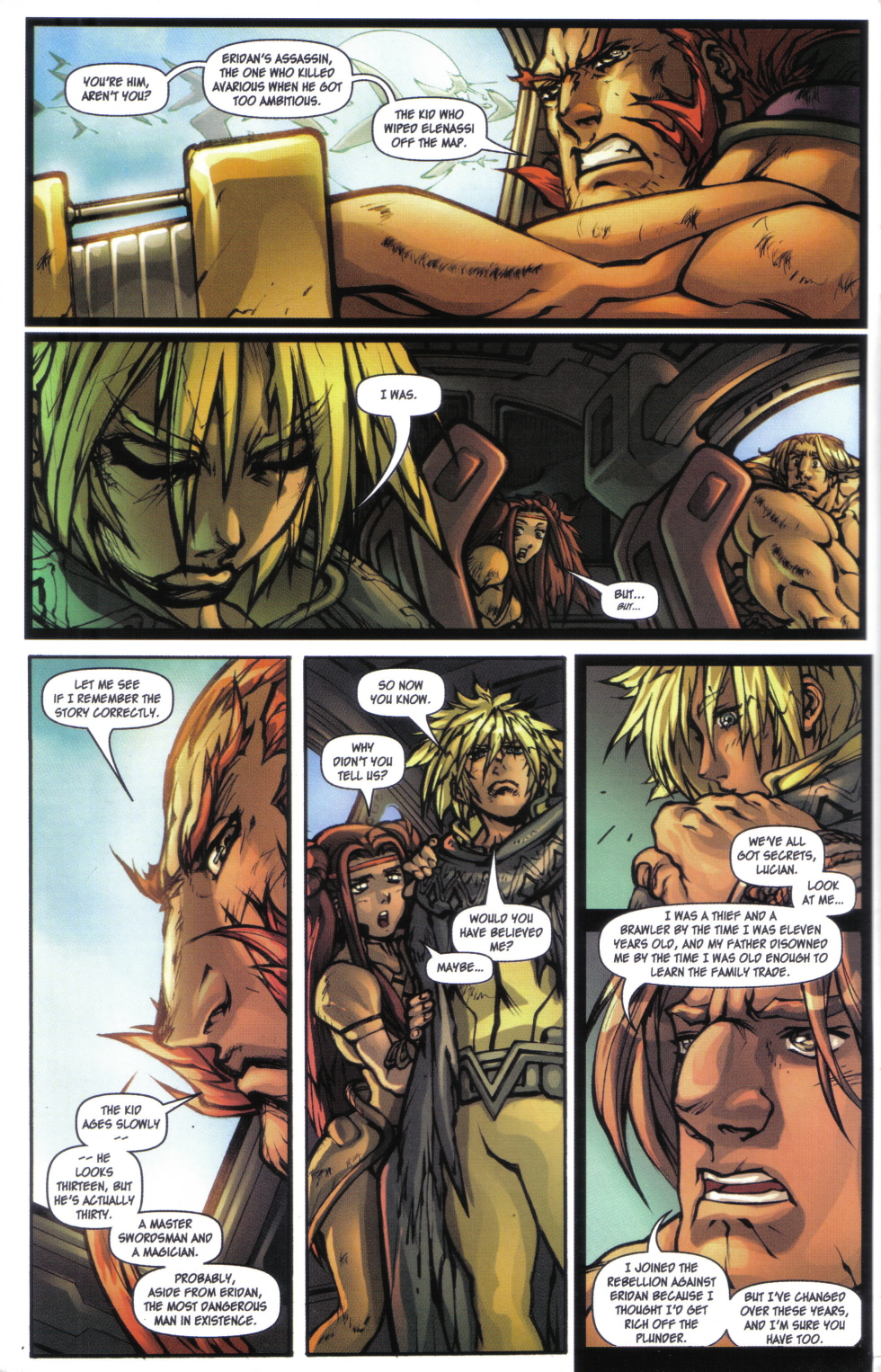 Read online Legacy (2002) comic -  Issue #4 - 7