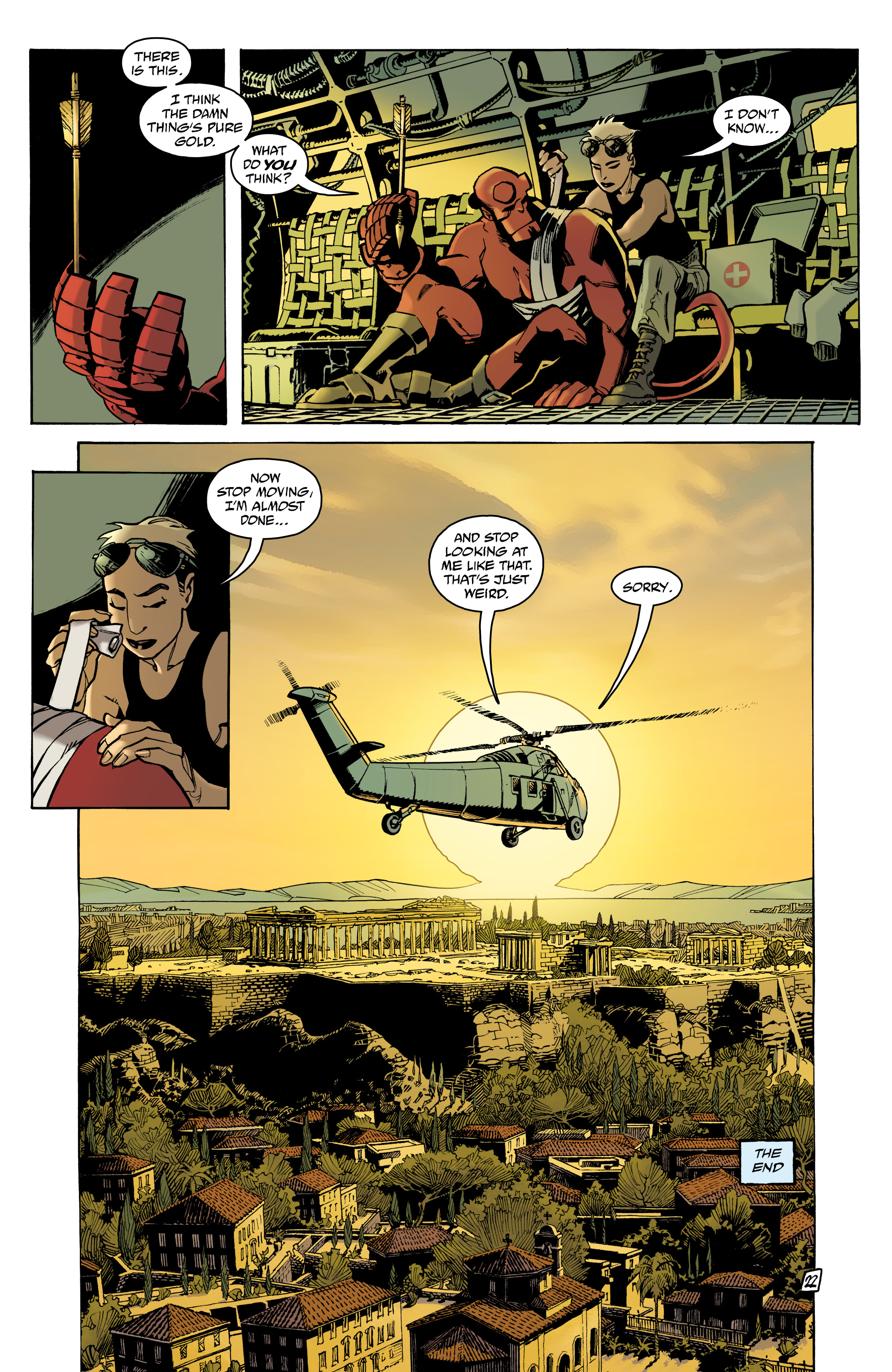 Read online Hellboy and the B.P.R.D.: Night of the Cyclops comic -  Issue # Full - 23