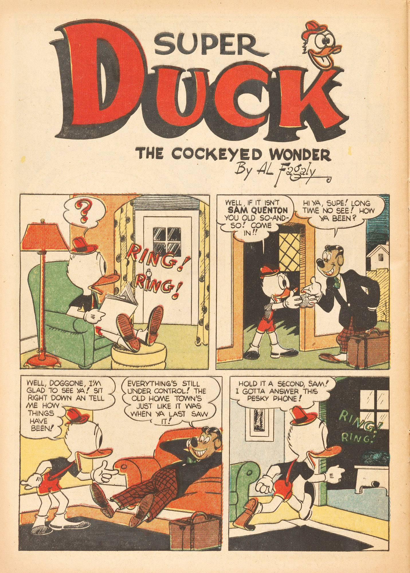 Read online Super Duck Comics comic -  Issue #15 - 42