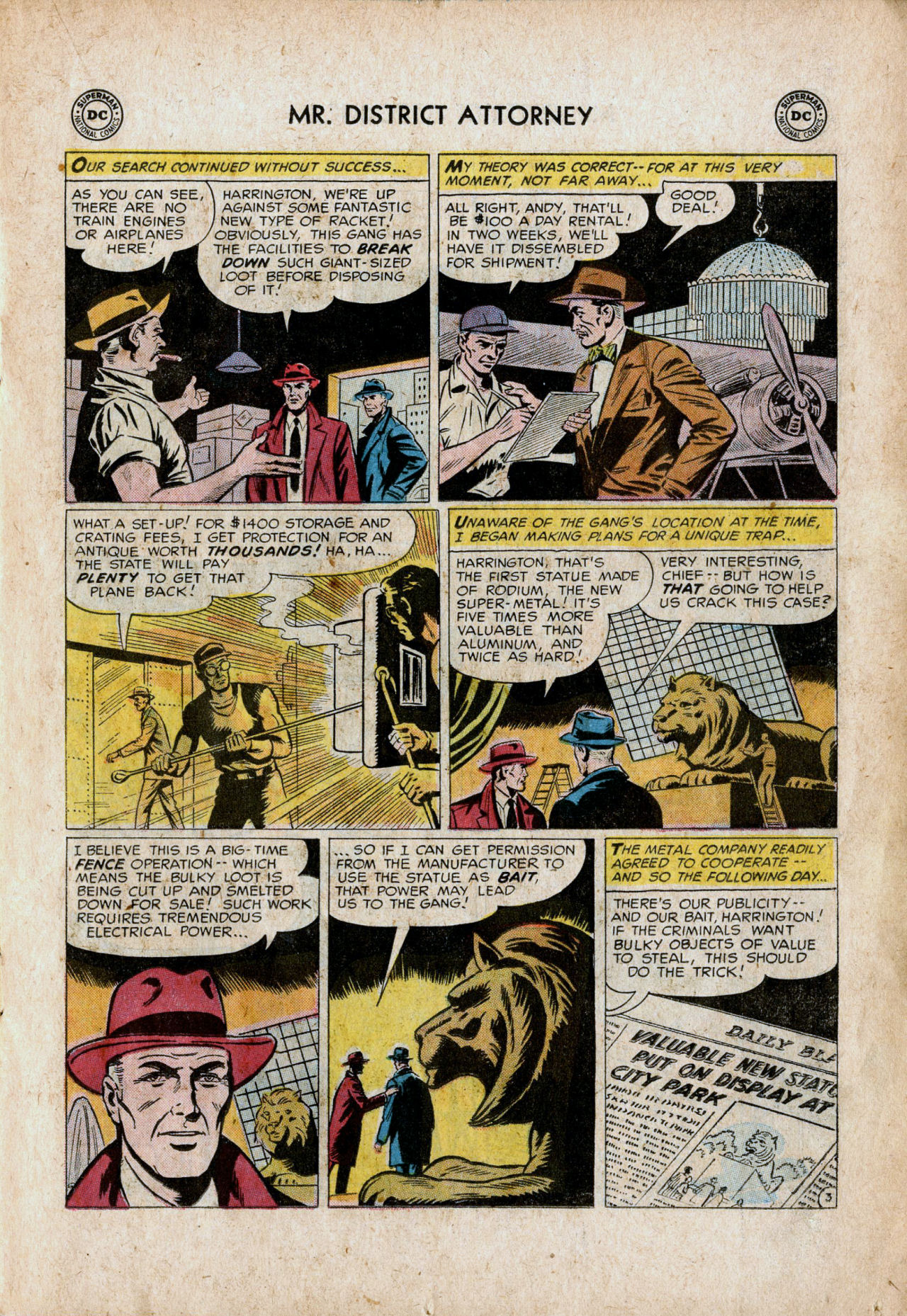 Read online Mr. District Attorney comic -  Issue #55 - 15