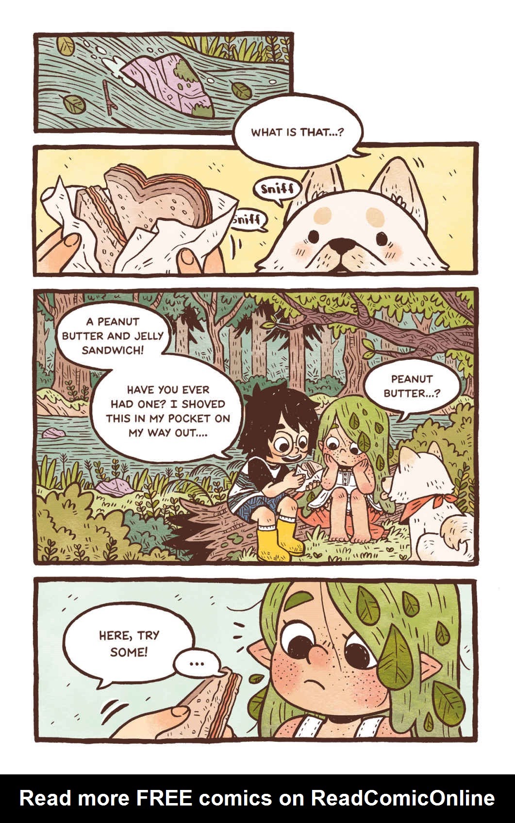 Read online Pilu of the Woods comic -  Issue # TPB (Part 1) - 64