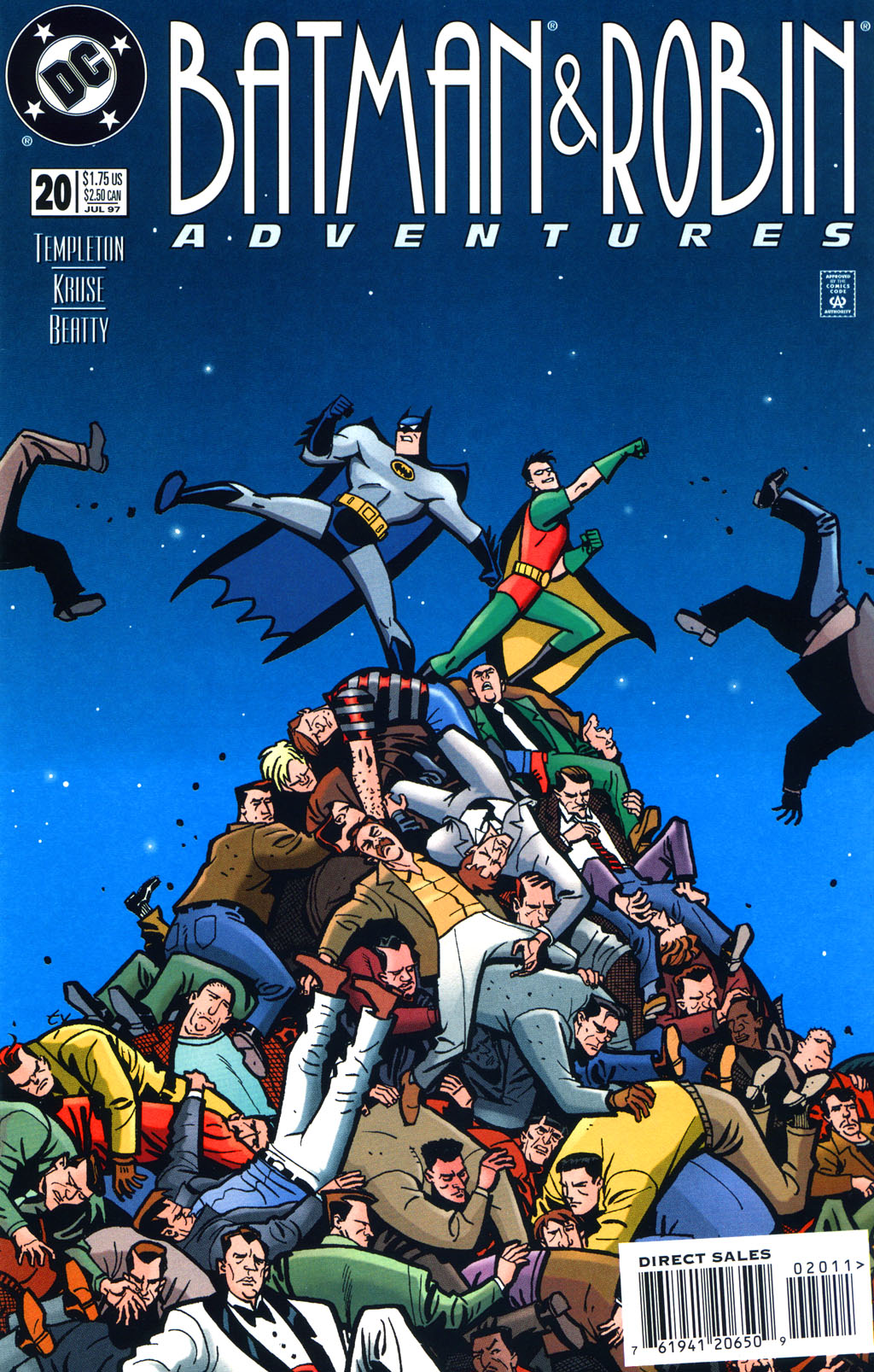 Read online The Batman and Robin Adventures comic -  Issue #20 - 1