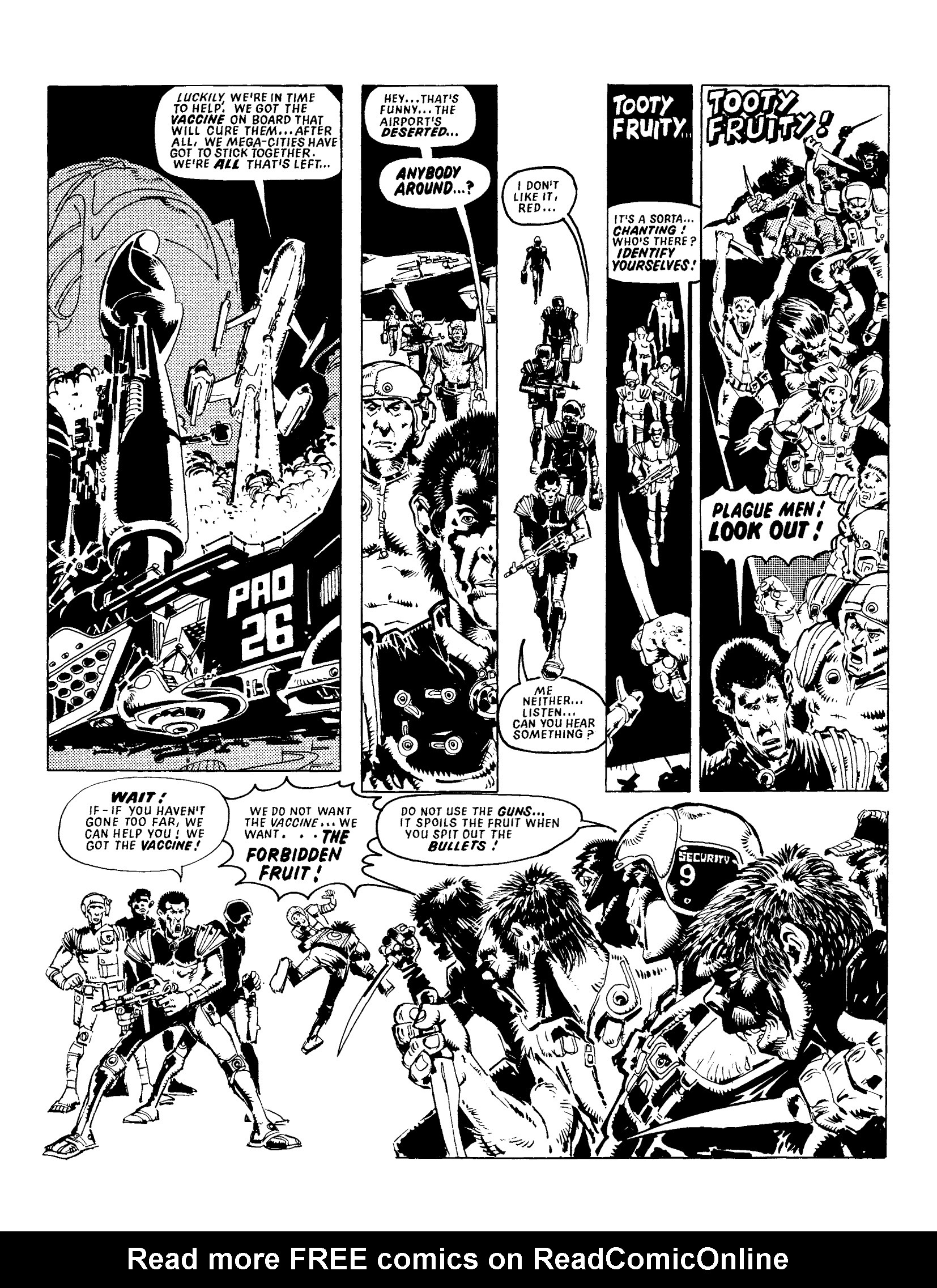 Read online Judge Dredd: The Cursed Earth Uncensored comic -  Issue # TPB - 9