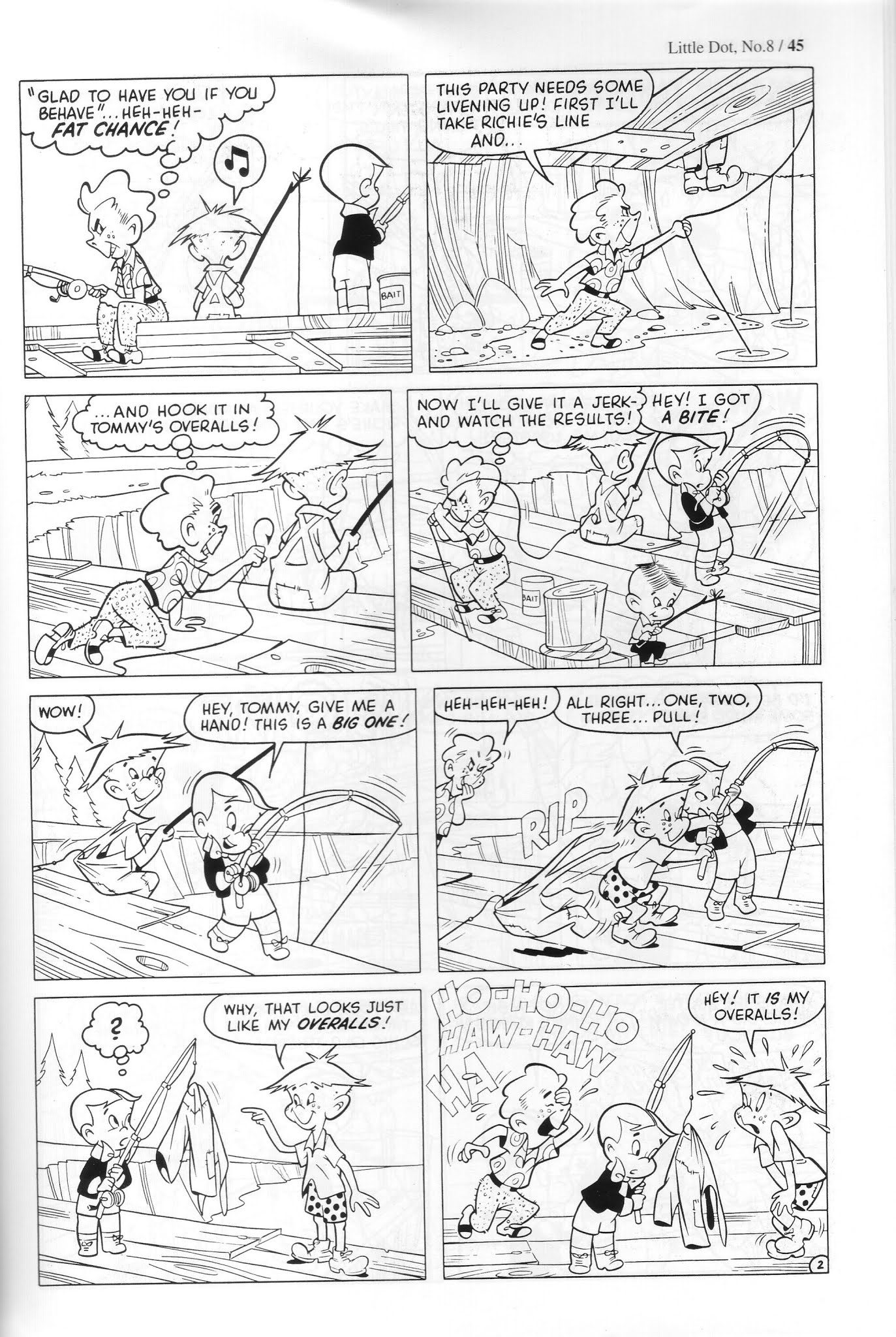 Read online Harvey Comics Classics comic -  Issue # TPB 2 (Part 1) - 46