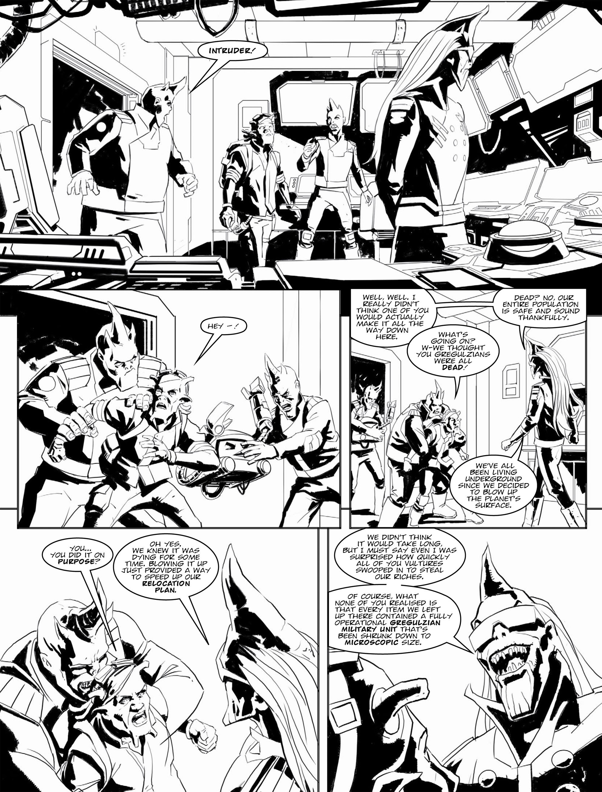 Read online 2000 AD comic -  Issue #2200 - 14