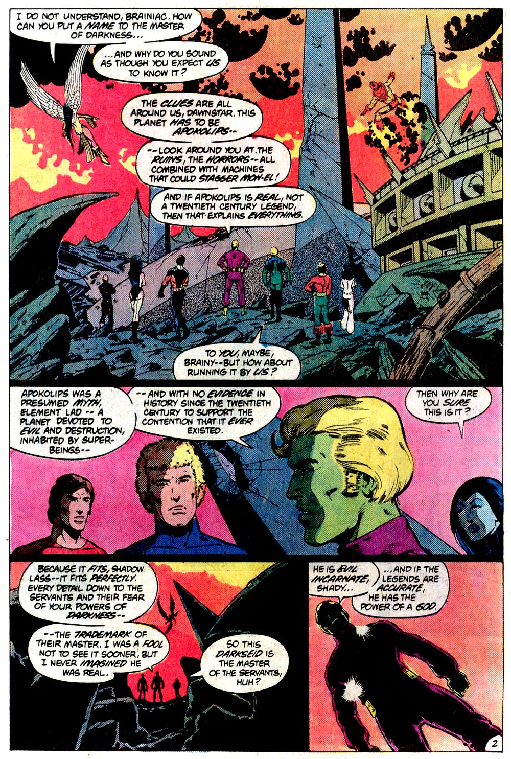 Legion of Super-Heroes (1980) 294 Page 2
