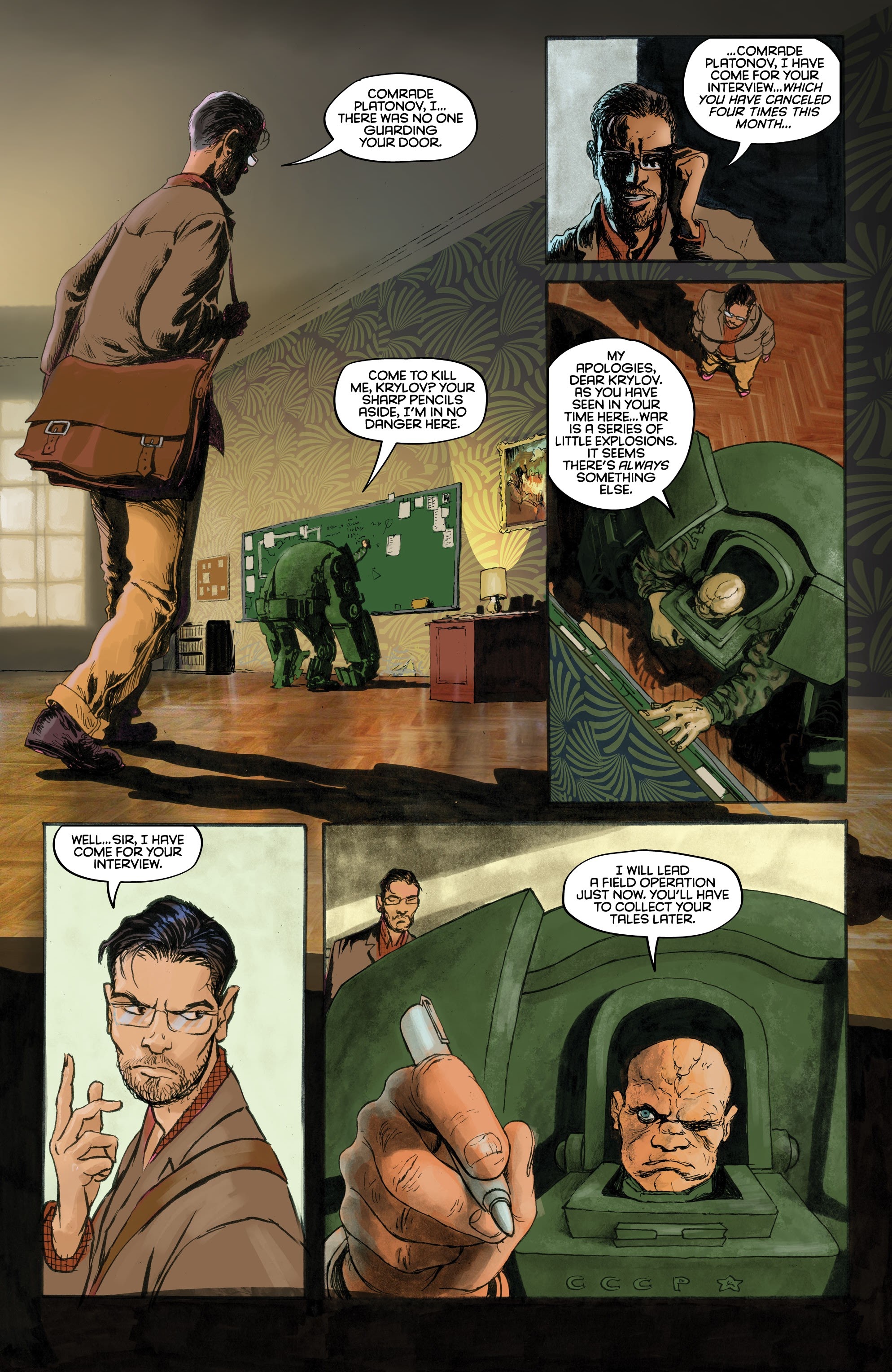 Read online 20th Century Men comic -  Issue #2 - 34