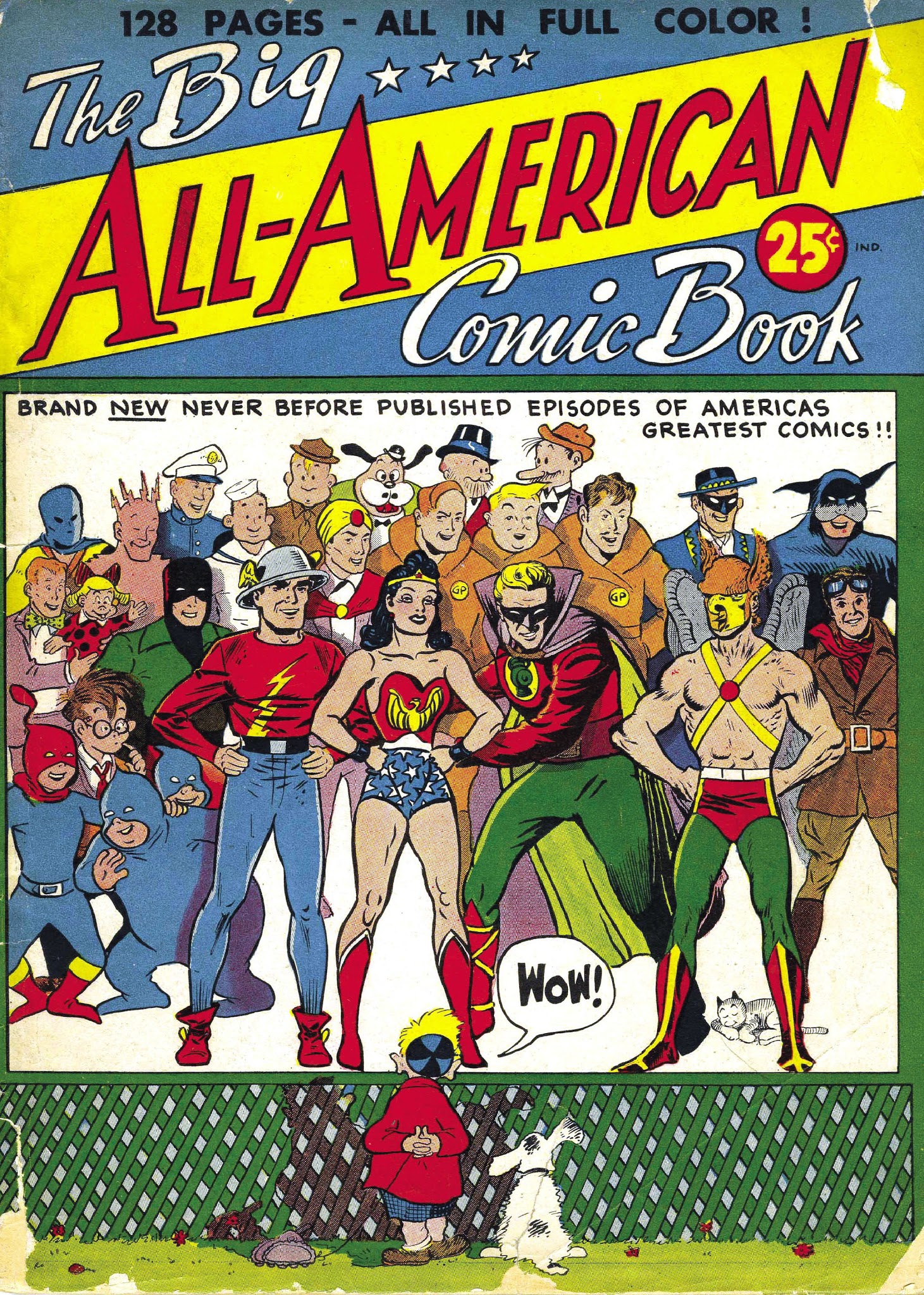 Read online The Big All-American Comic Book comic -  Issue # Full - 1
