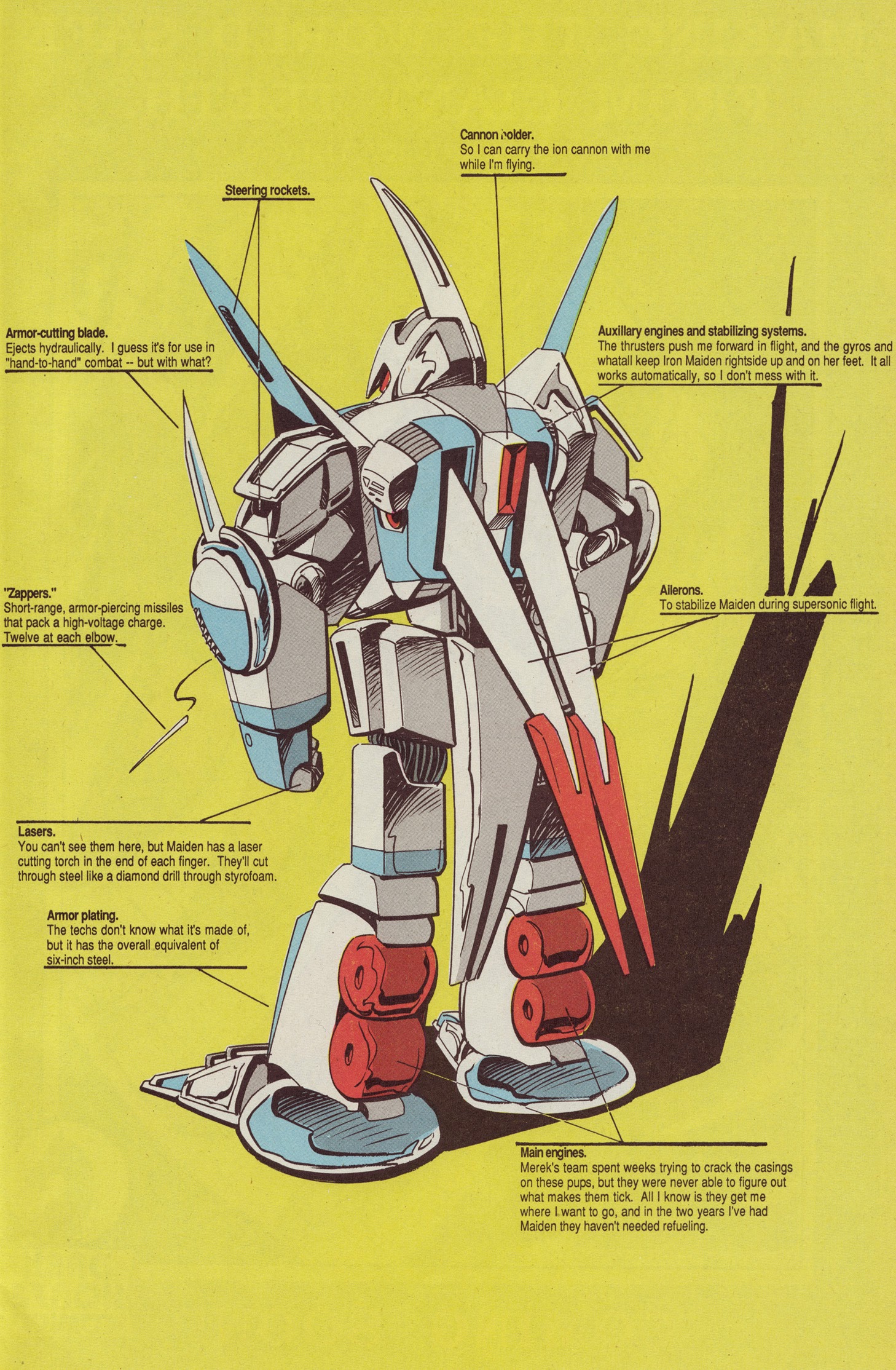 Read online Mecha comic -  Issue #2 - 31