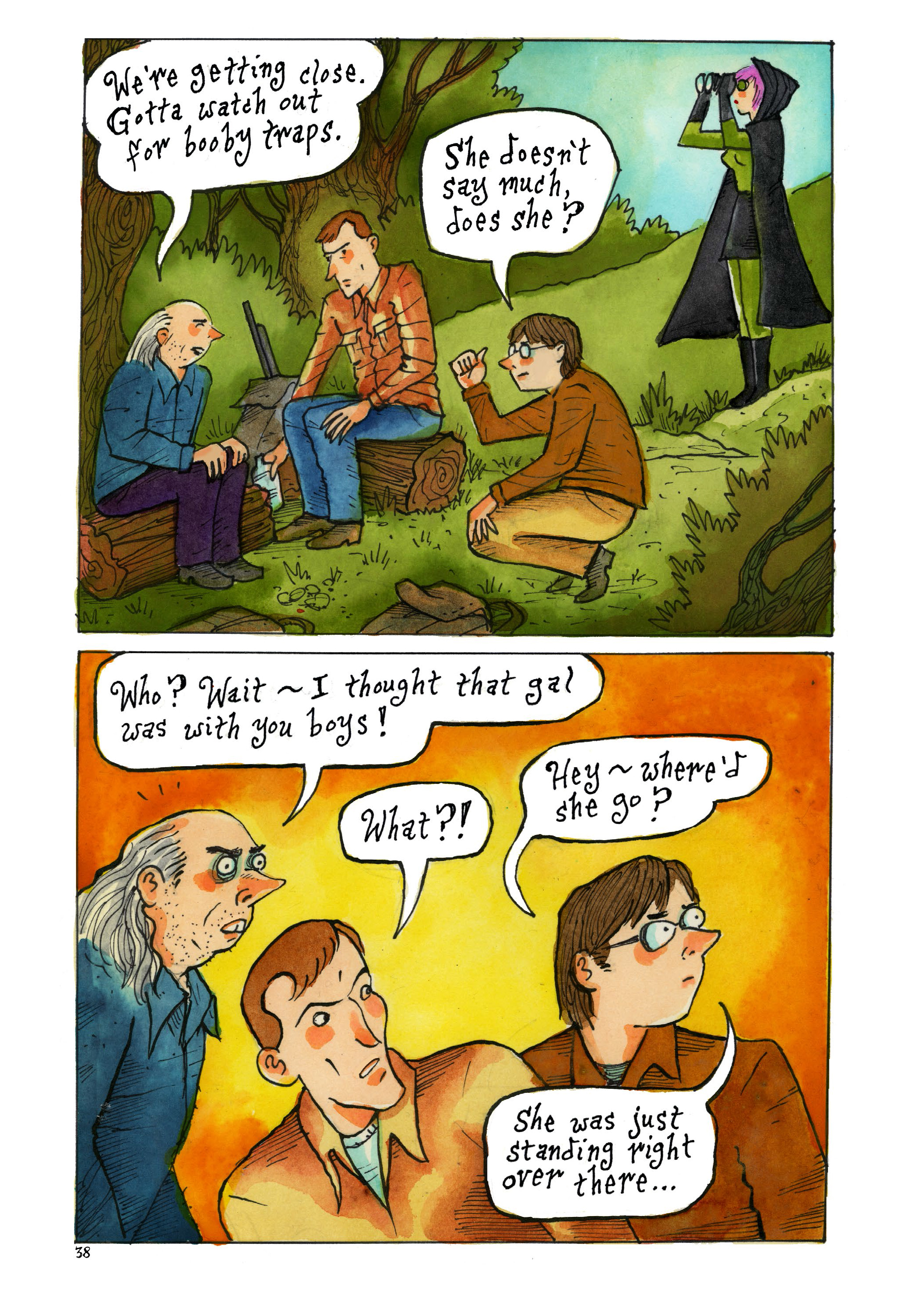 Read online Violenzia and Other Deadly Amusements comic -  Issue # TPB - 39