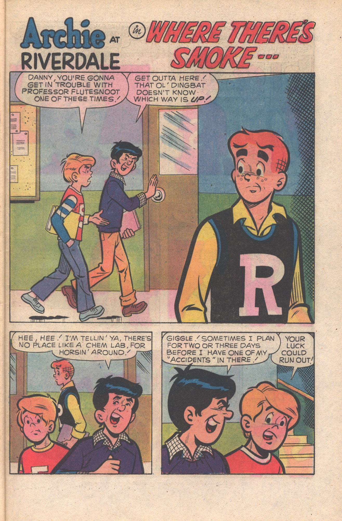 Read online Archie at Riverdale High (1972) comic -  Issue #31 - 29