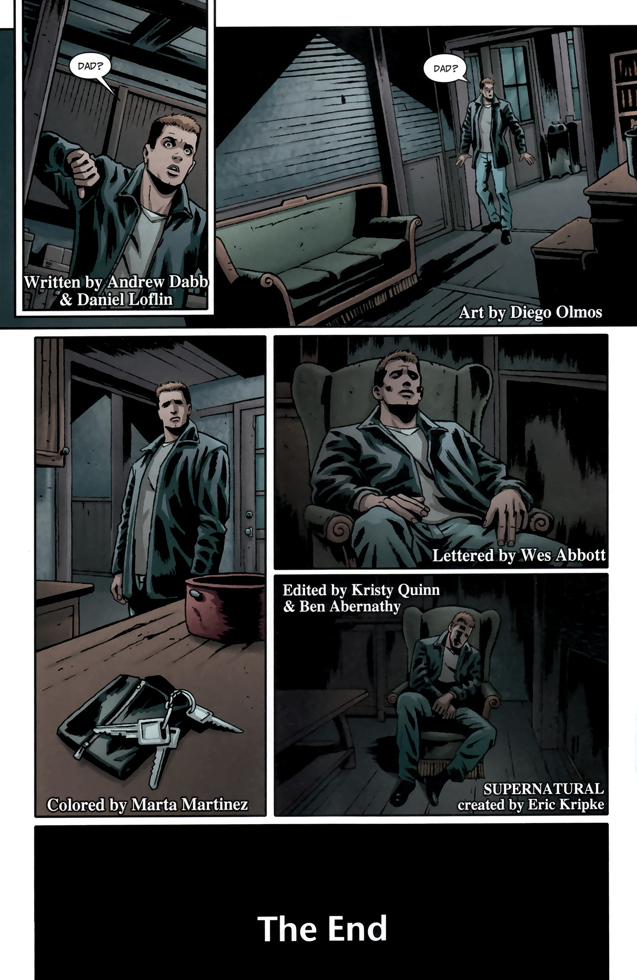 Read online Supernatural: Beginning's End comic -  Issue #6 - 23