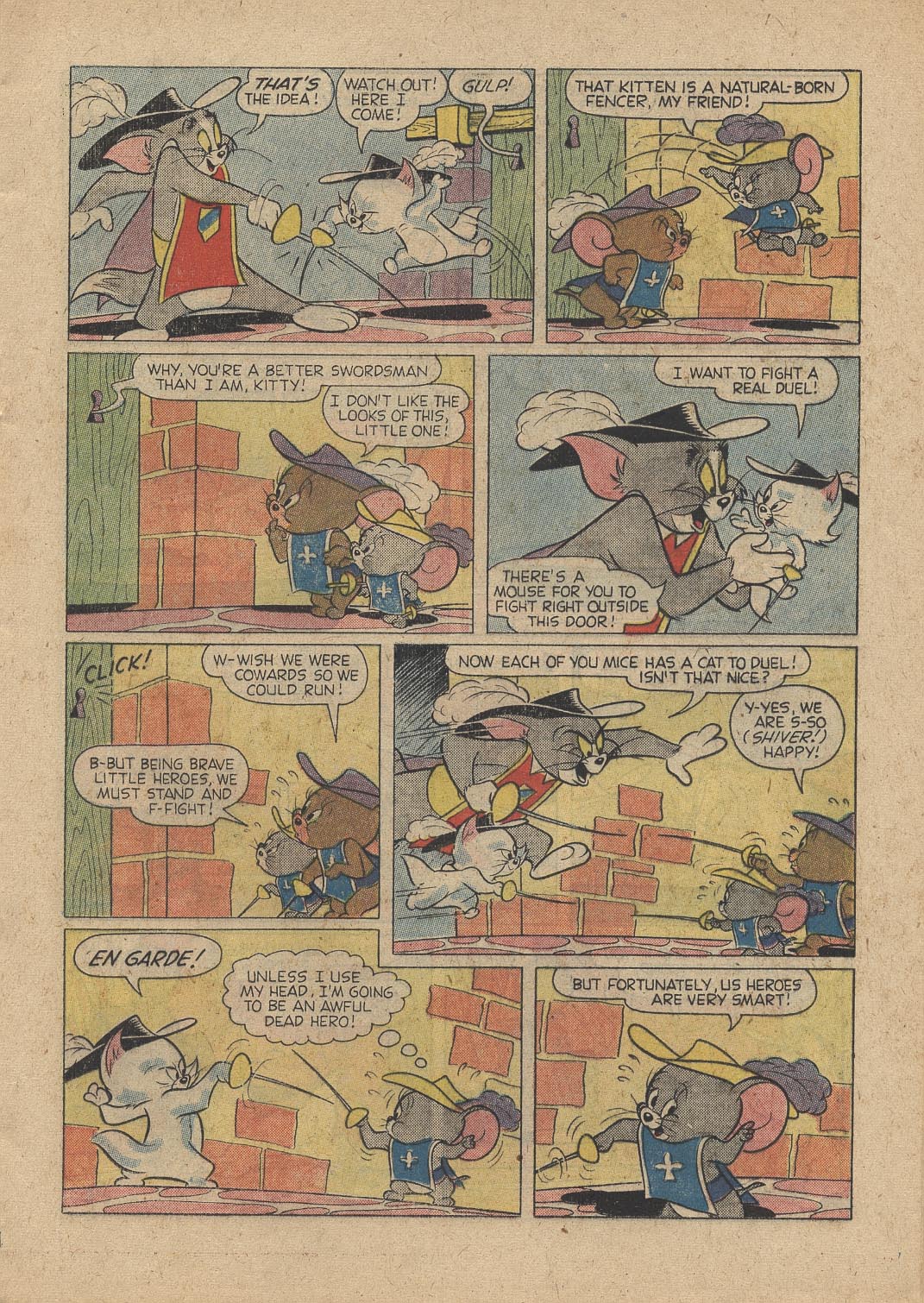 Read online M.G.M's The Mouse Musketeers comic -  Issue #11 - 13