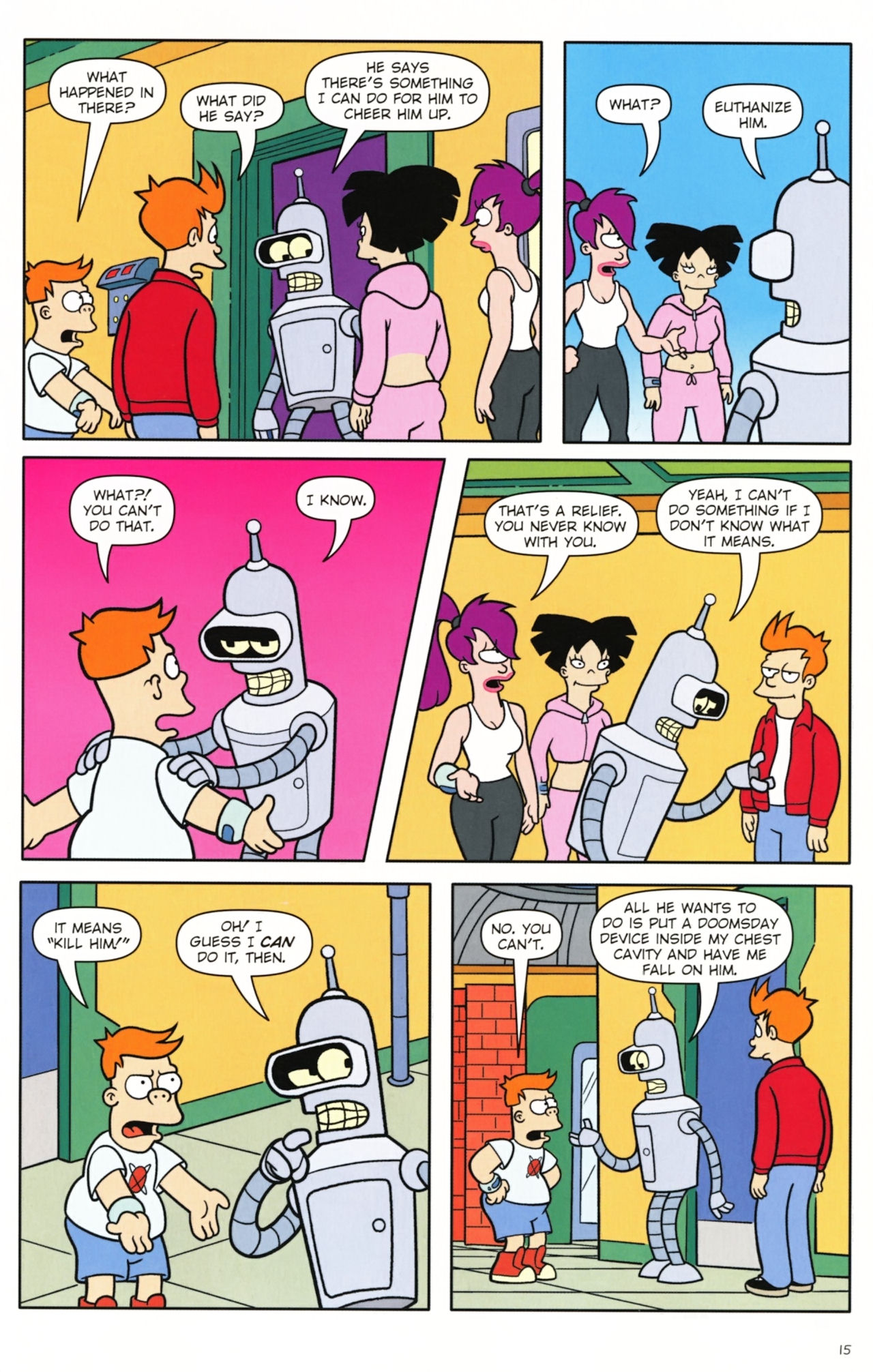 Read online Futurama Comics comic -  Issue #47 - 12