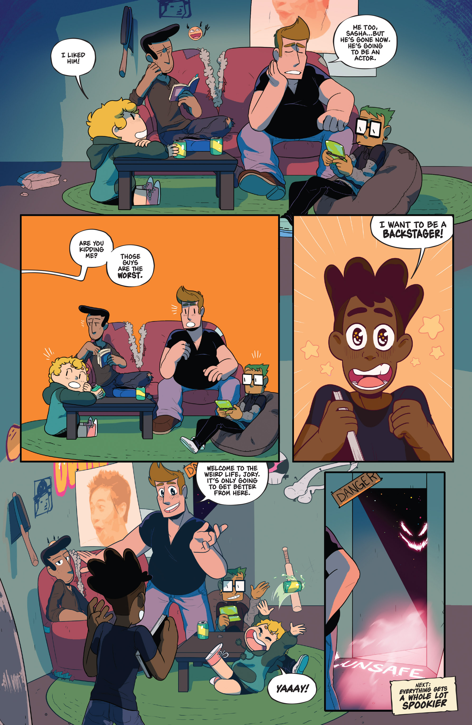 Read online The Backstagers comic -  Issue #1 - 23