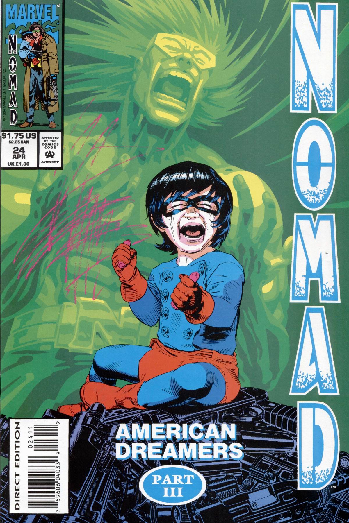 Read online Nomad comic -  Issue #24 - 1