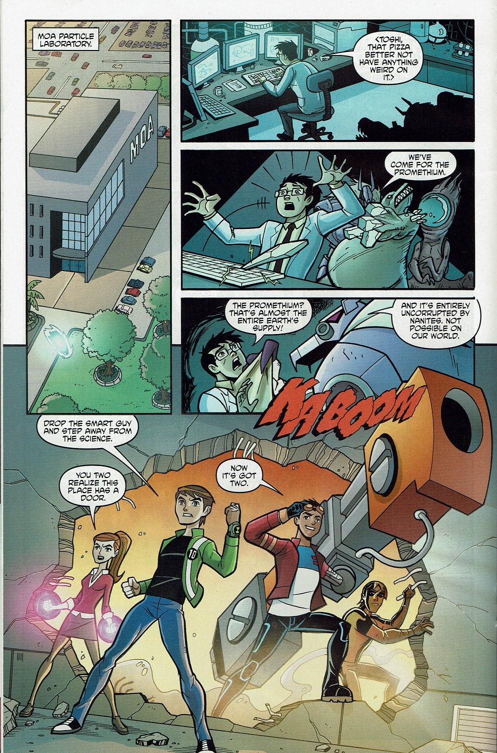 Read online Cartoon Network Action Pack comic -  Issue #65 - 18
