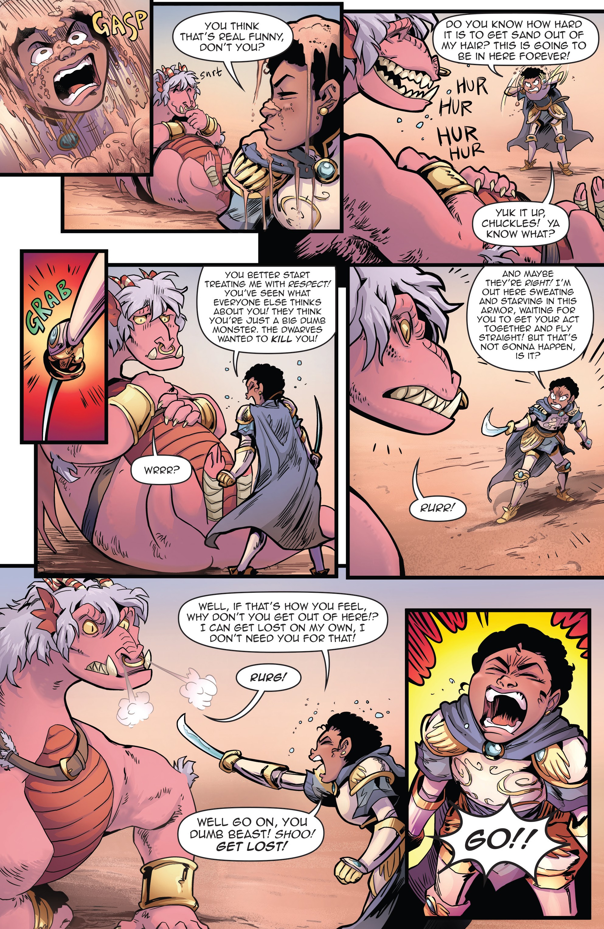 Read online Princeless: Find Yourself comic -  Issue # TPB (Part 1) - 8