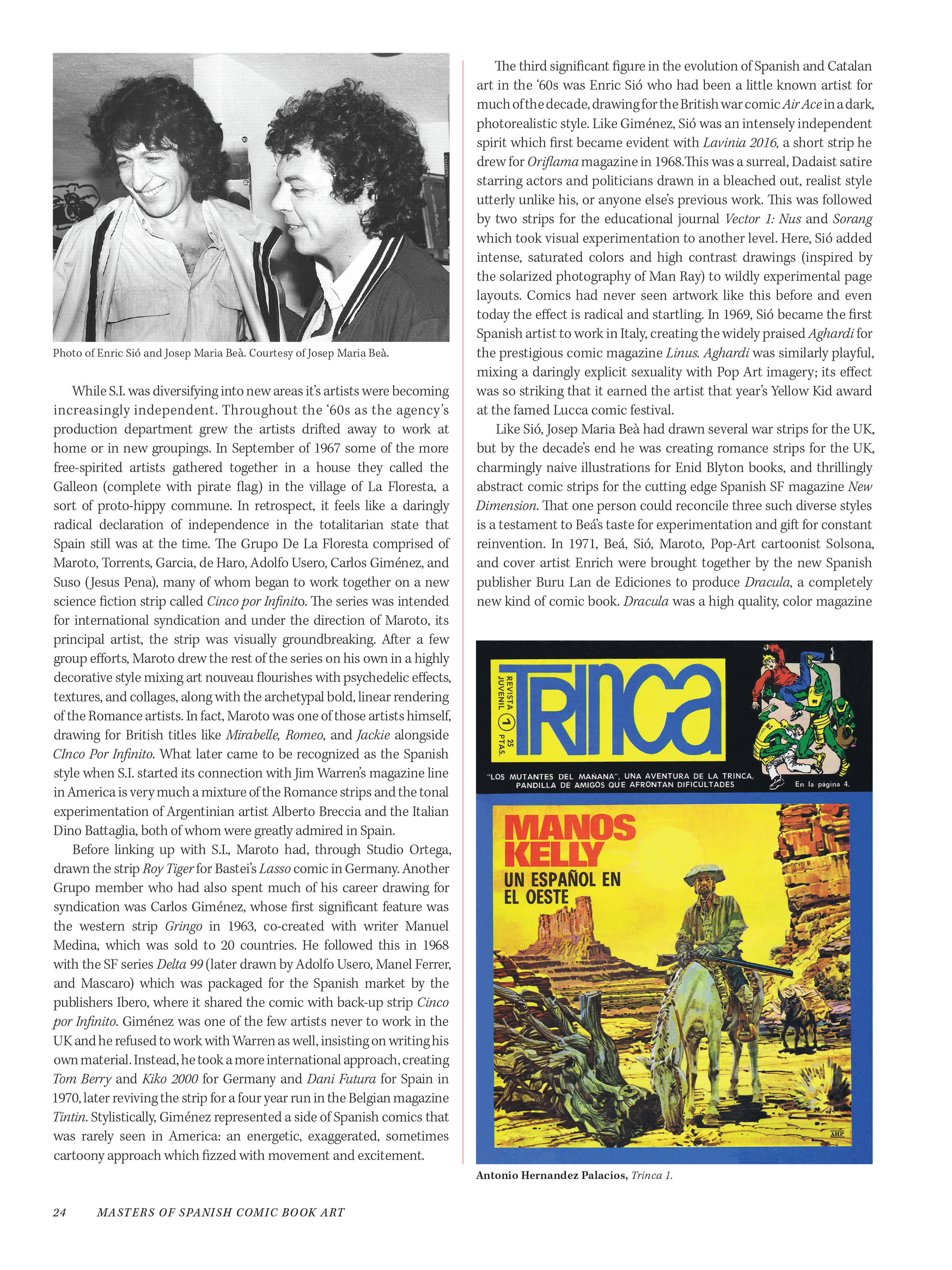 Read online Masters of Spanish Comic Book Art comic -  Issue # TPB (Part 1) - 25