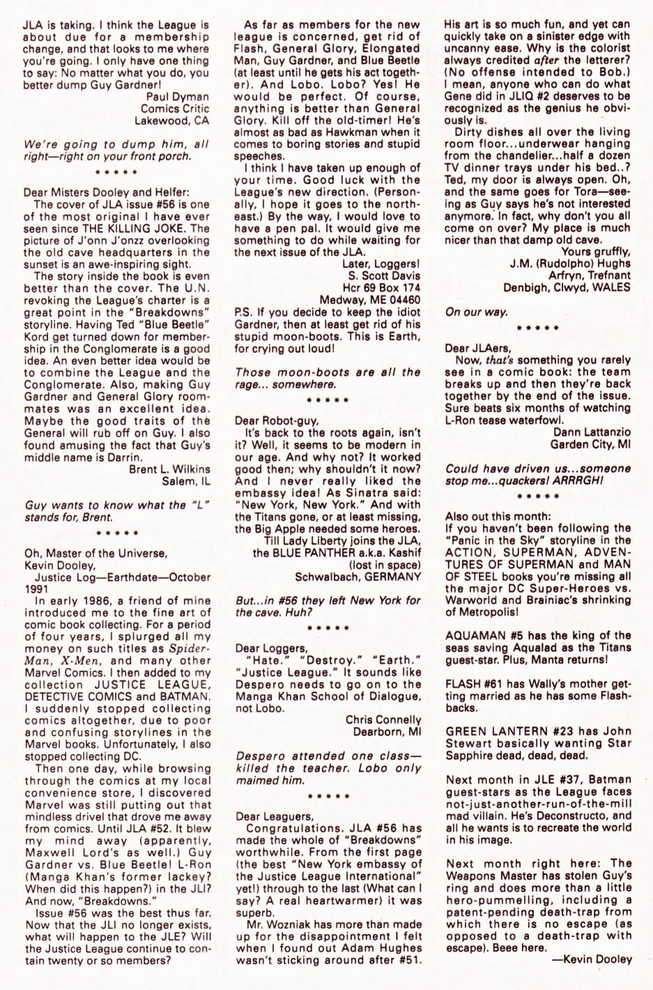 Read online Justice League America comic -  Issue #61 - 25