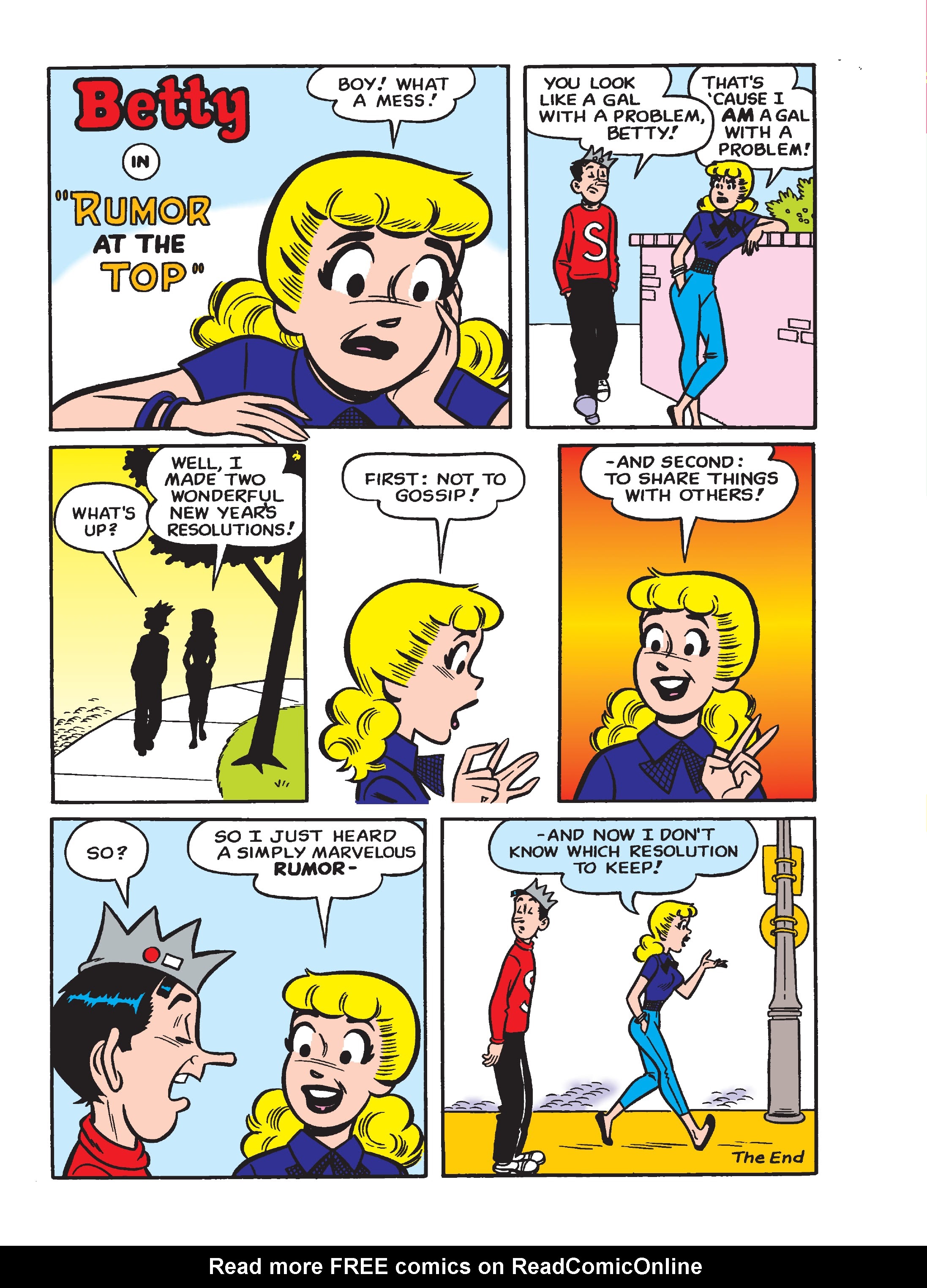 Read online World of Betty & Veronica Digest comic -  Issue #3 - 155