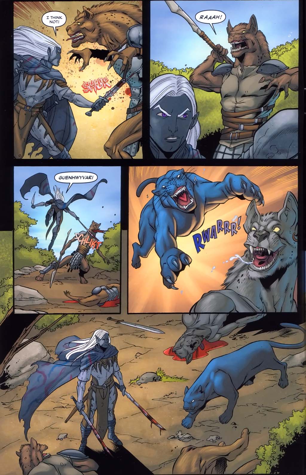 Read online Forgotten Realms: Sojourn comic -  Issue #1 - 7