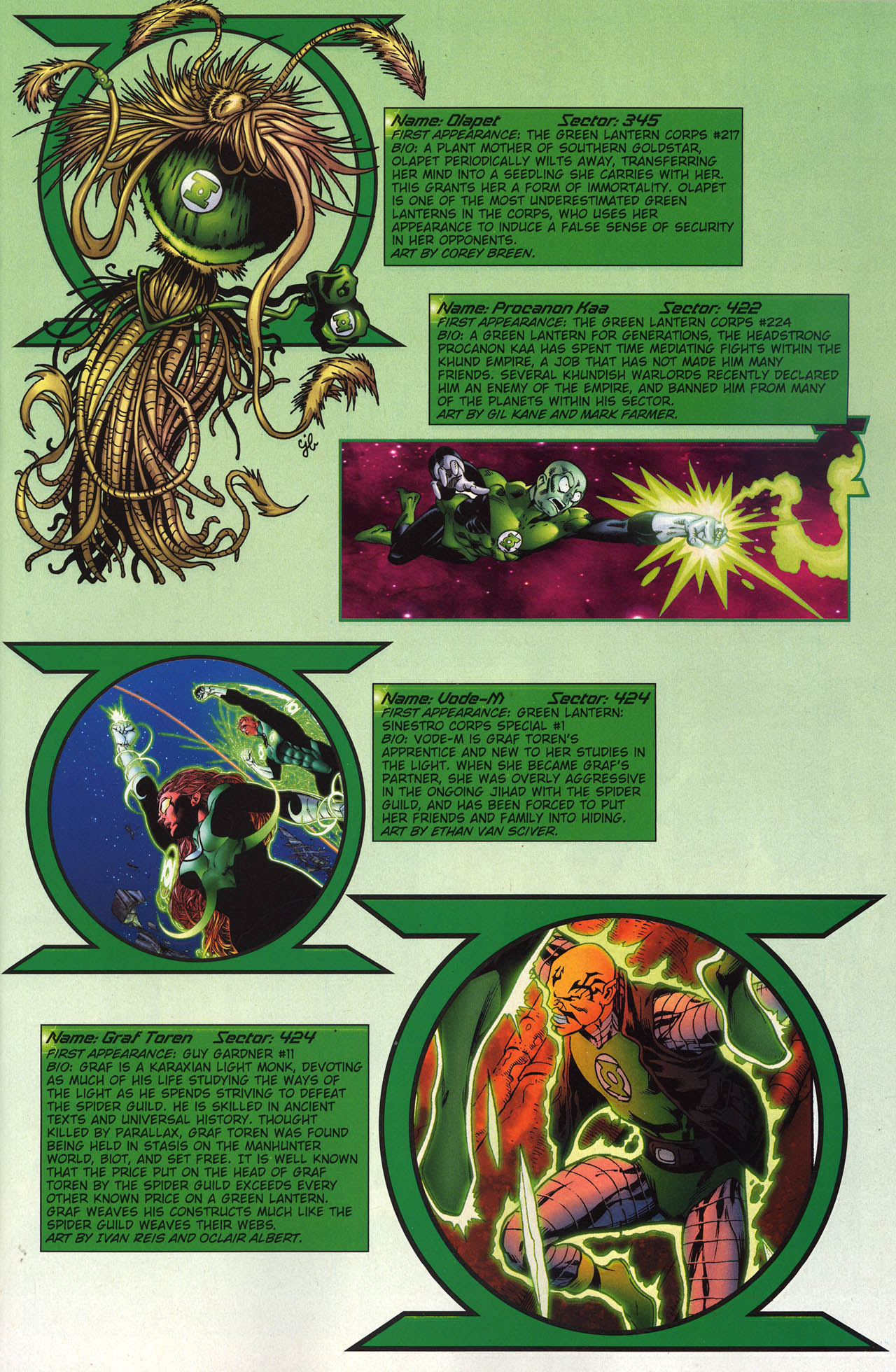 Read online Green Lantern/Sinestro Corps Secret Files comic -  Issue # Full - 18