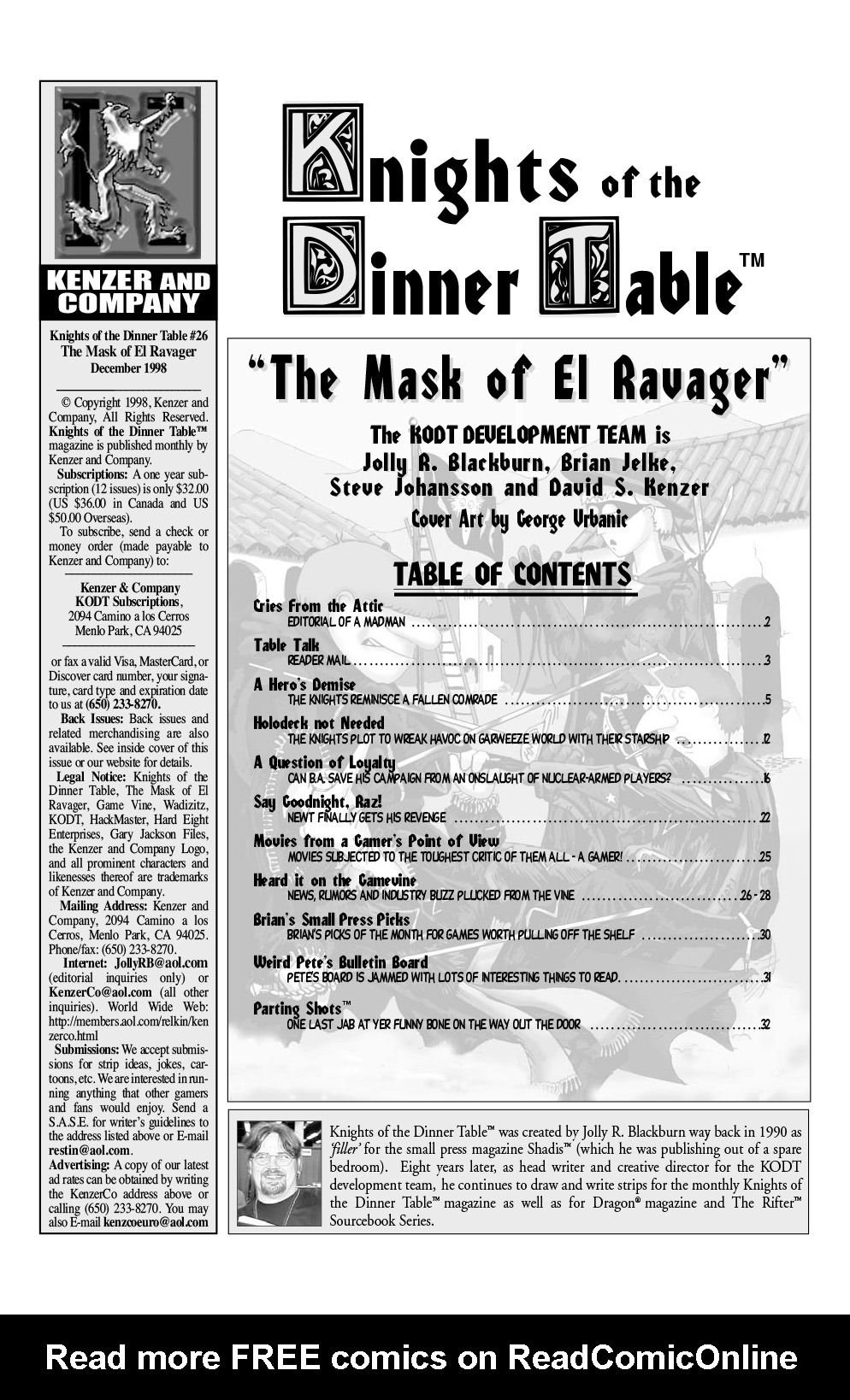 Read online Knights of the Dinner Table comic -  Issue #26 - 3