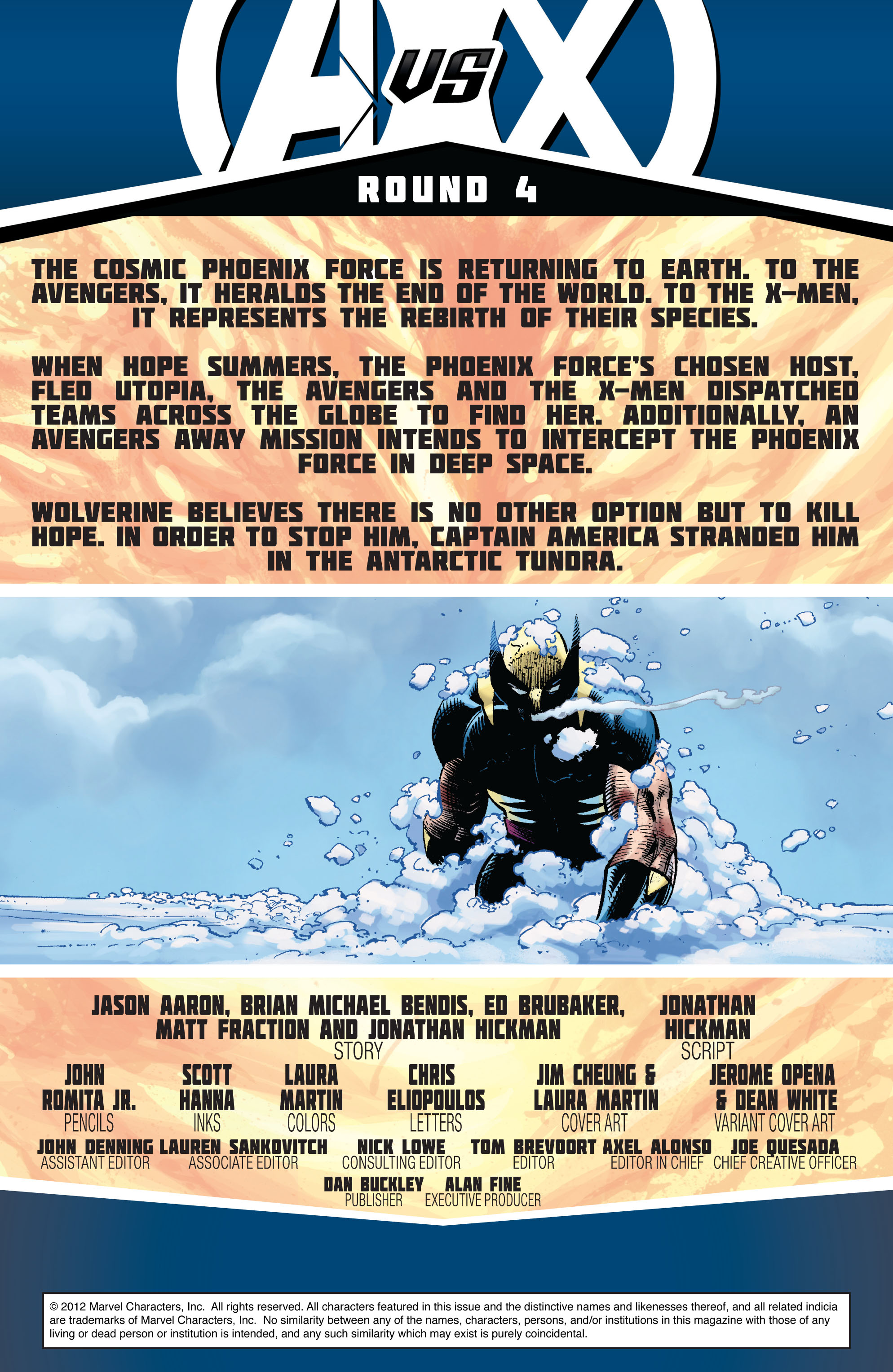 Read online Avengers Vs. X-Men comic -  Issue #4 - 2