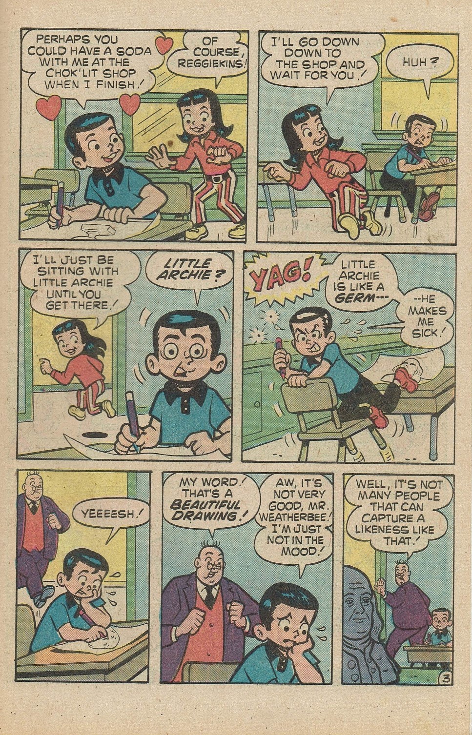 Read online Archie's TV Laugh-Out comic -  Issue #54 - 31