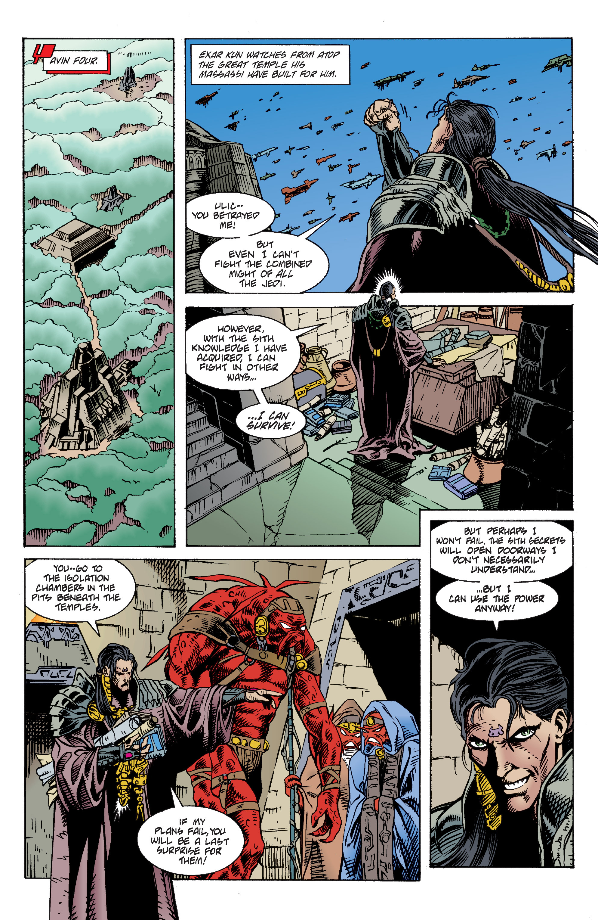 Read online Star Wars: Tales of the Jedi - The Sith War comic -  Issue #6 - 19