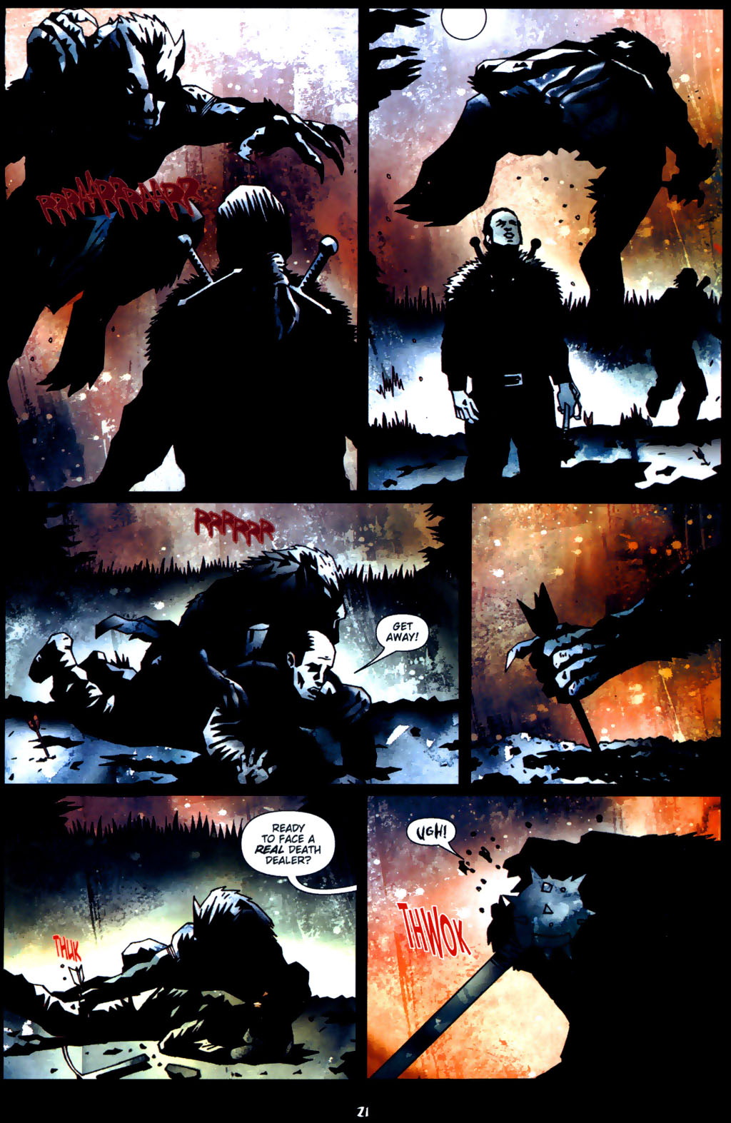 Read online Underworld: Red In Tooth And Claw comic -  Issue #3 - 19