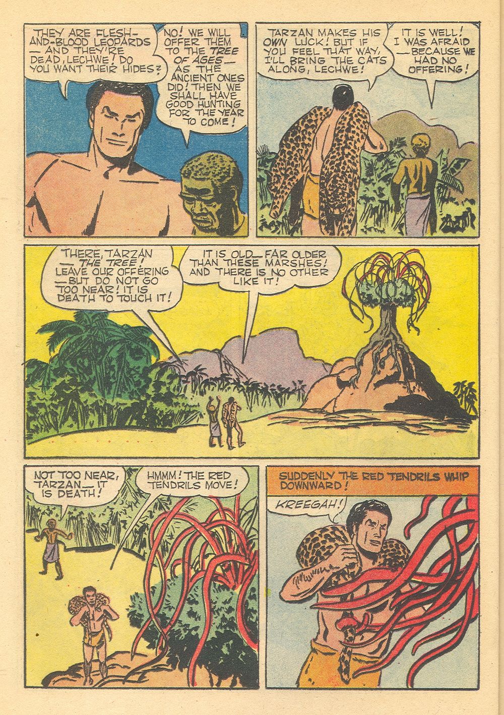 Read online Tarzan (1948) comic -  Issue #51 - 12