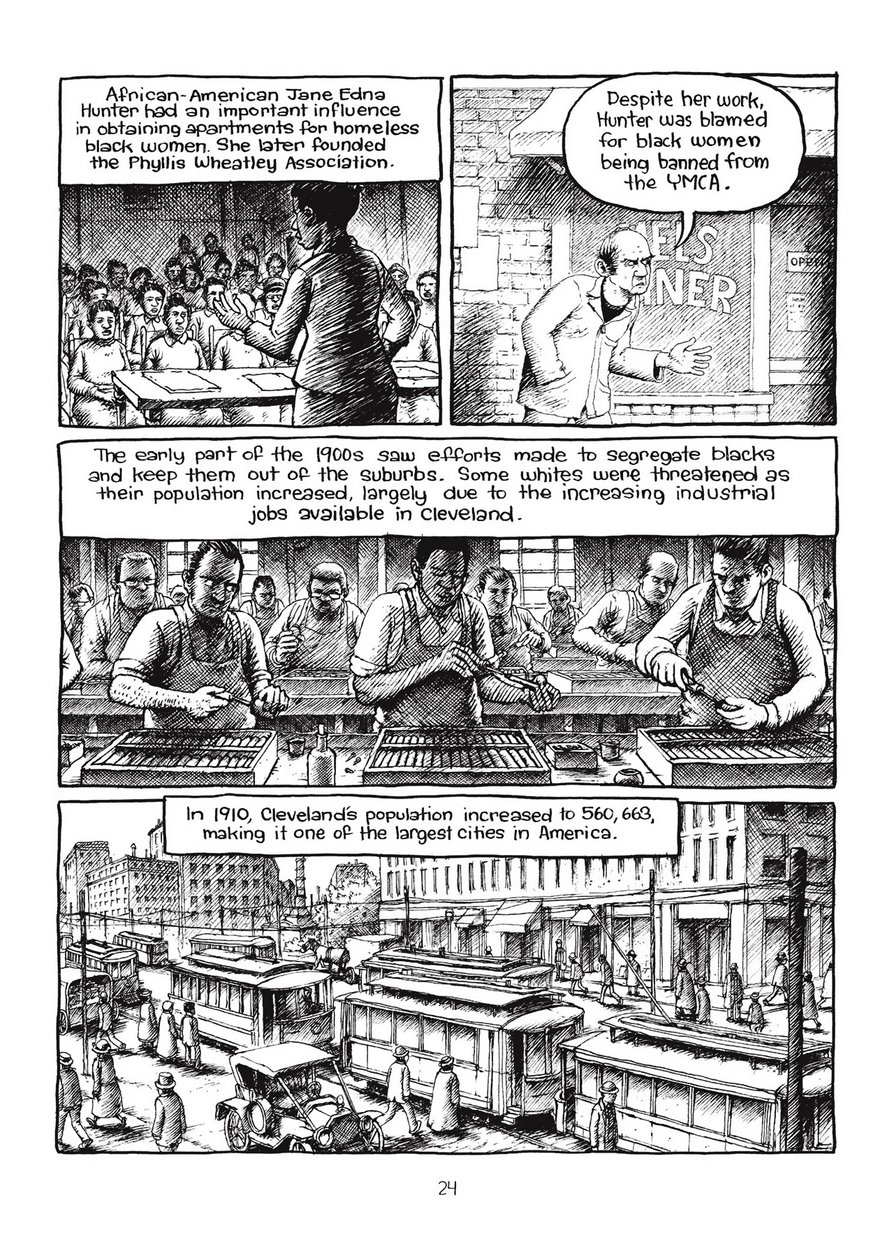 Read online Harvey Pekar's Cleveland comic -  Issue # TPB - 25