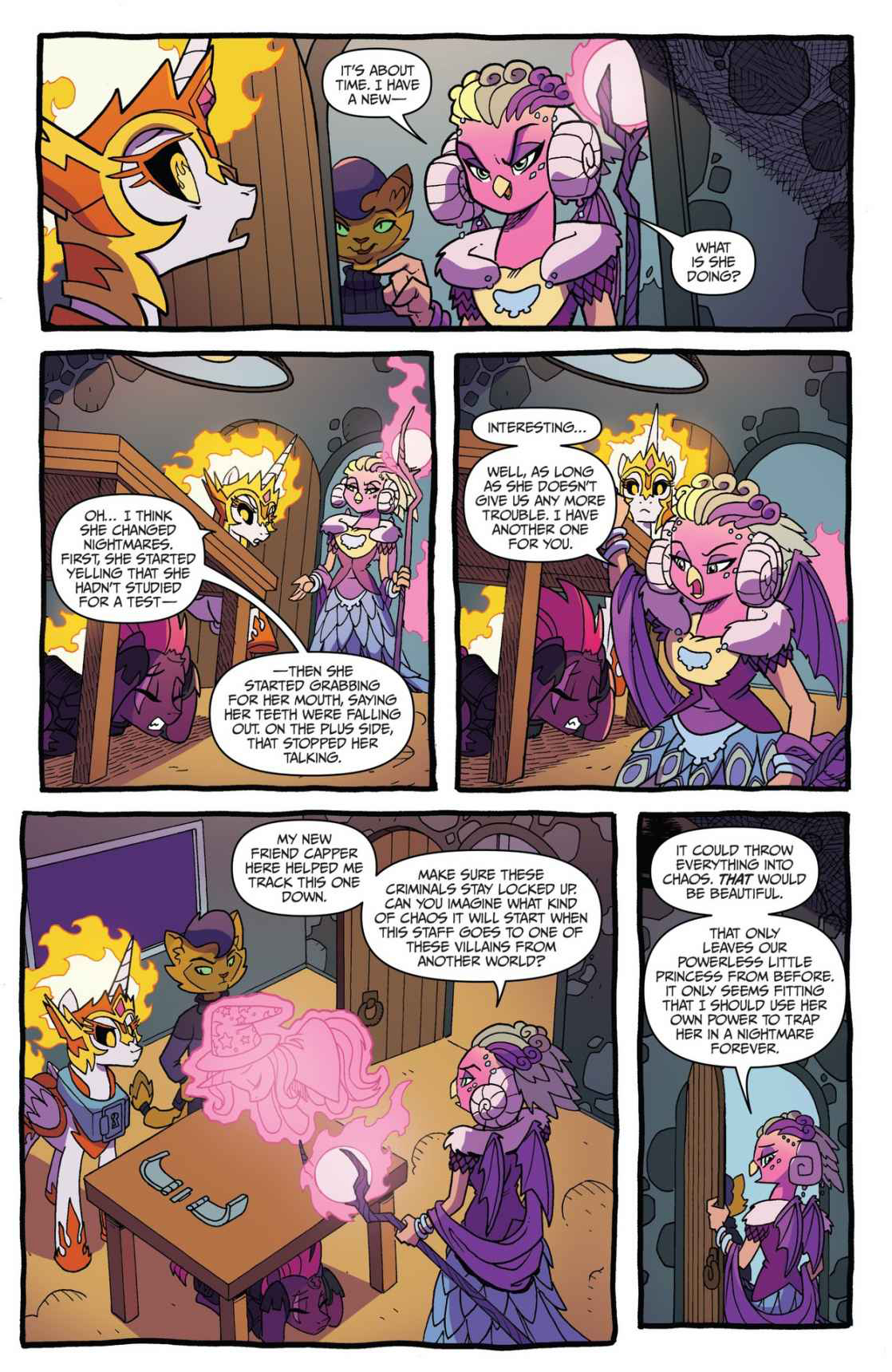 Read online My Little Pony: Nightmare Knights comic -  Issue #4 - 19
