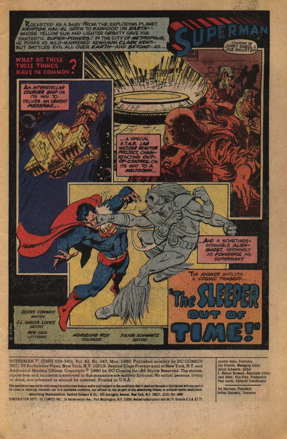 Read online Superman (1939) comic -  Issue #347 - 3